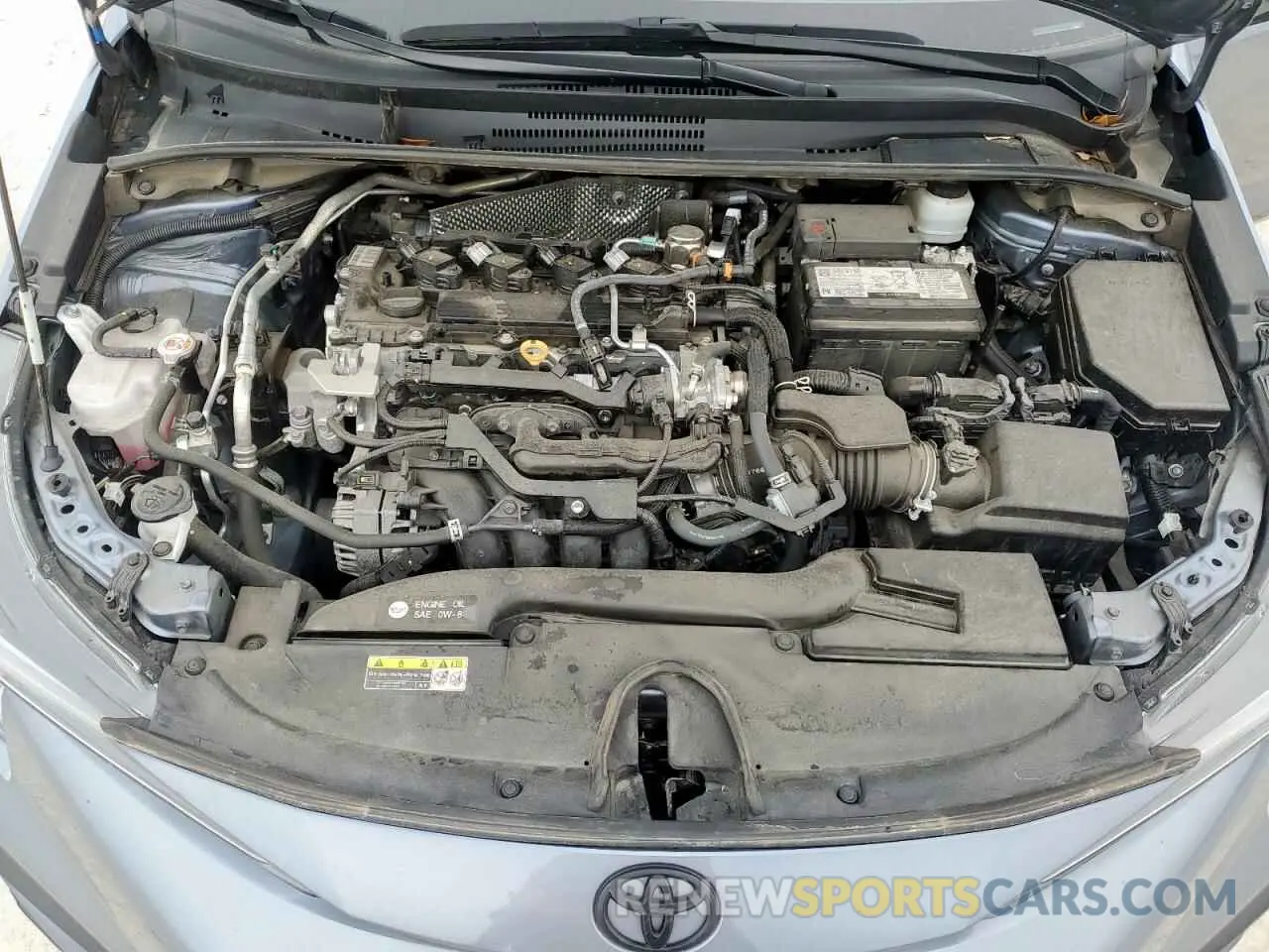 11 fotografías del automóvil dañado 5YFS4MCE2PP160926 TOYOTA COROLLA 2023