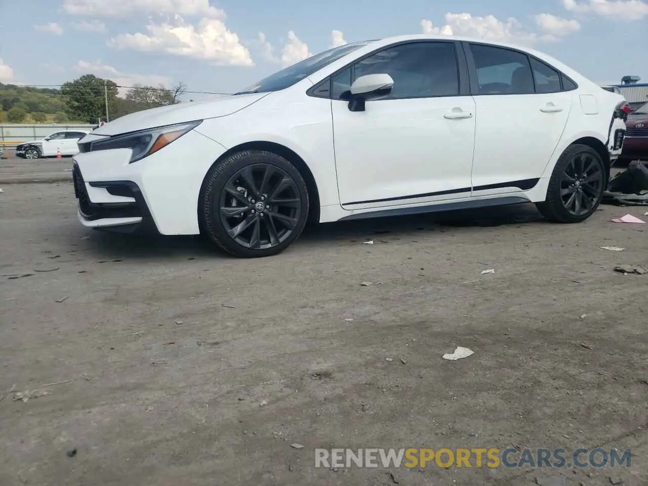 1 fotografías del automóvil dañado 5YFS4MCE2PP166399 TOYOTA COROLLA 2023