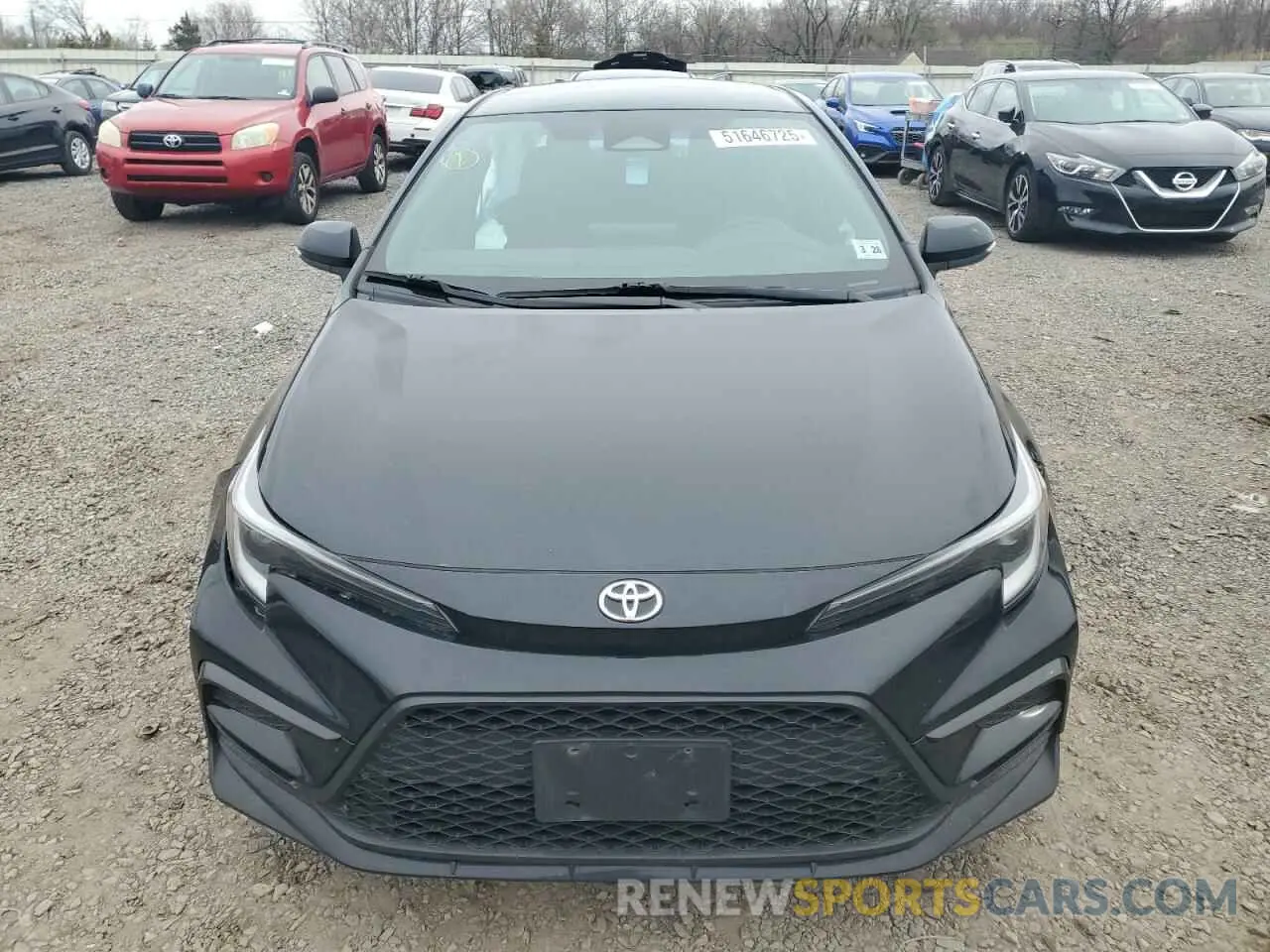 5 fotografías del automóvil dañado 5YFS4MCE3PP145545 TOYOTA COROLLA 2023