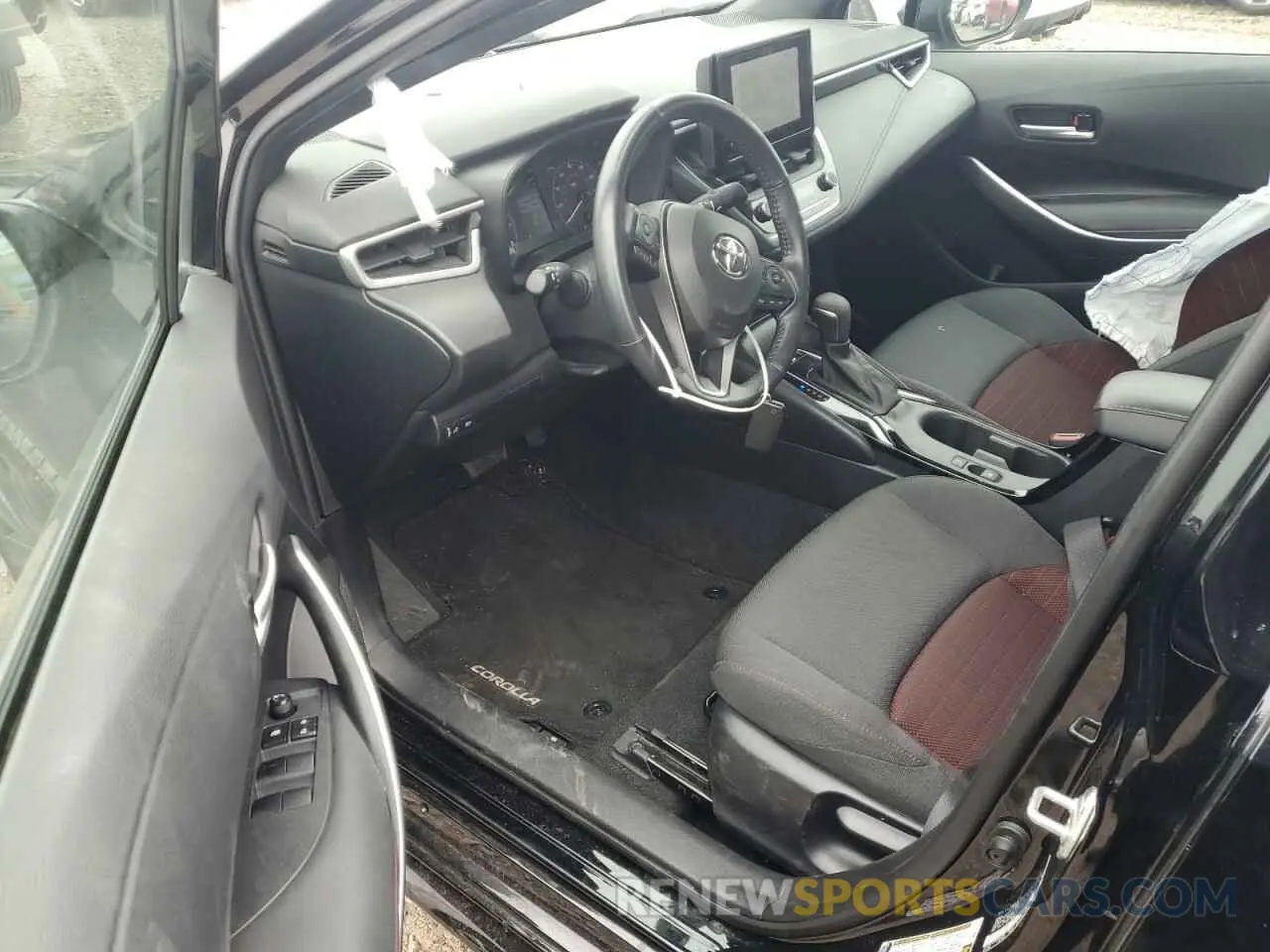 8 fotografías del automóvil dañado 5YFS4MCE3PP145545 TOYOTA COROLLA 2023