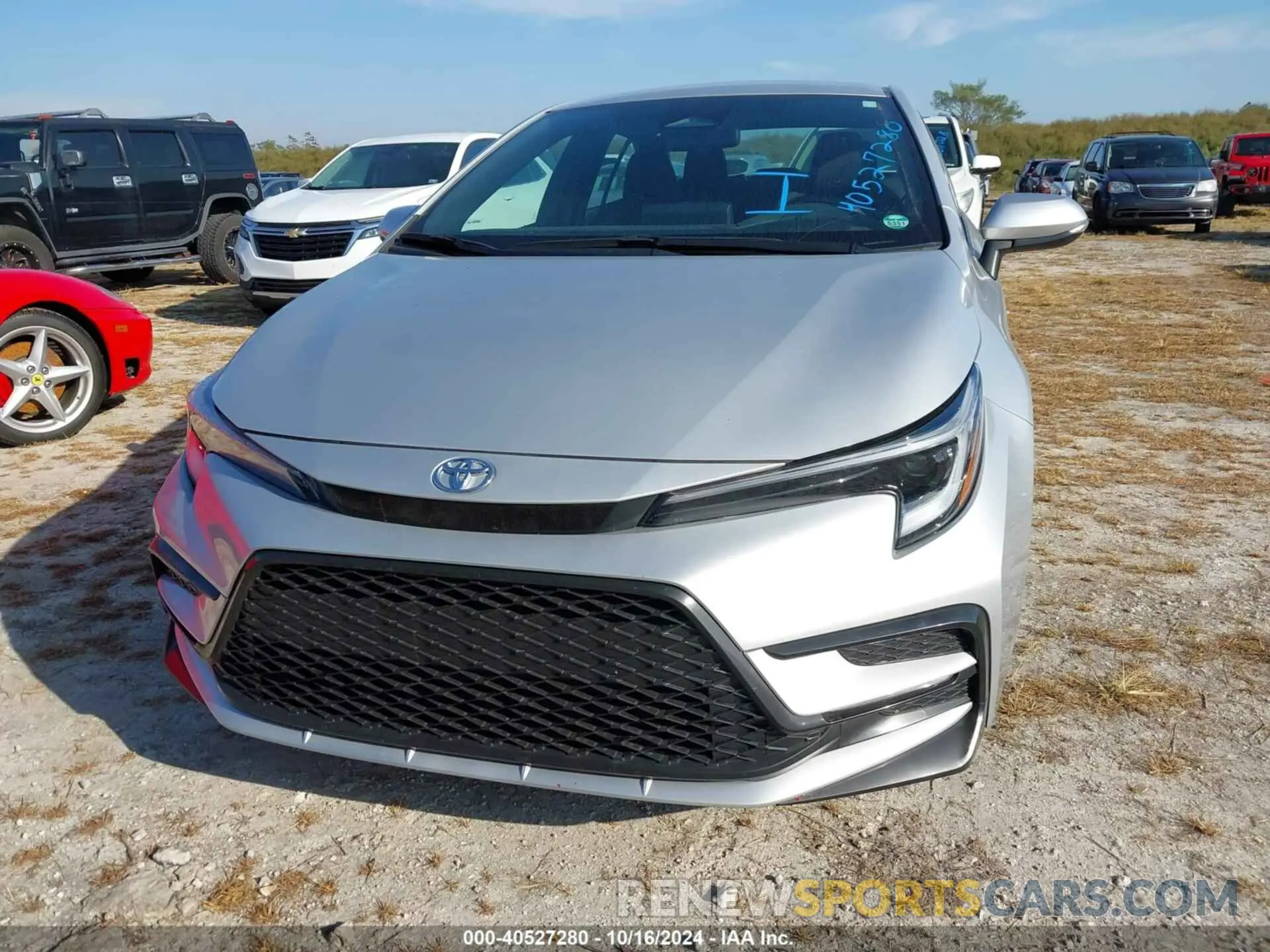 12 fotografías del automóvil dañado 5YFS4MCE3PP146498 TOYOTA COROLLA 2023