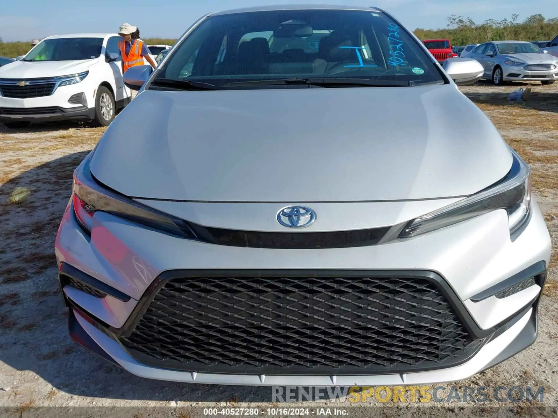 6 fotografías del automóvil dañado 5YFS4MCE3PP146498 TOYOTA COROLLA 2023