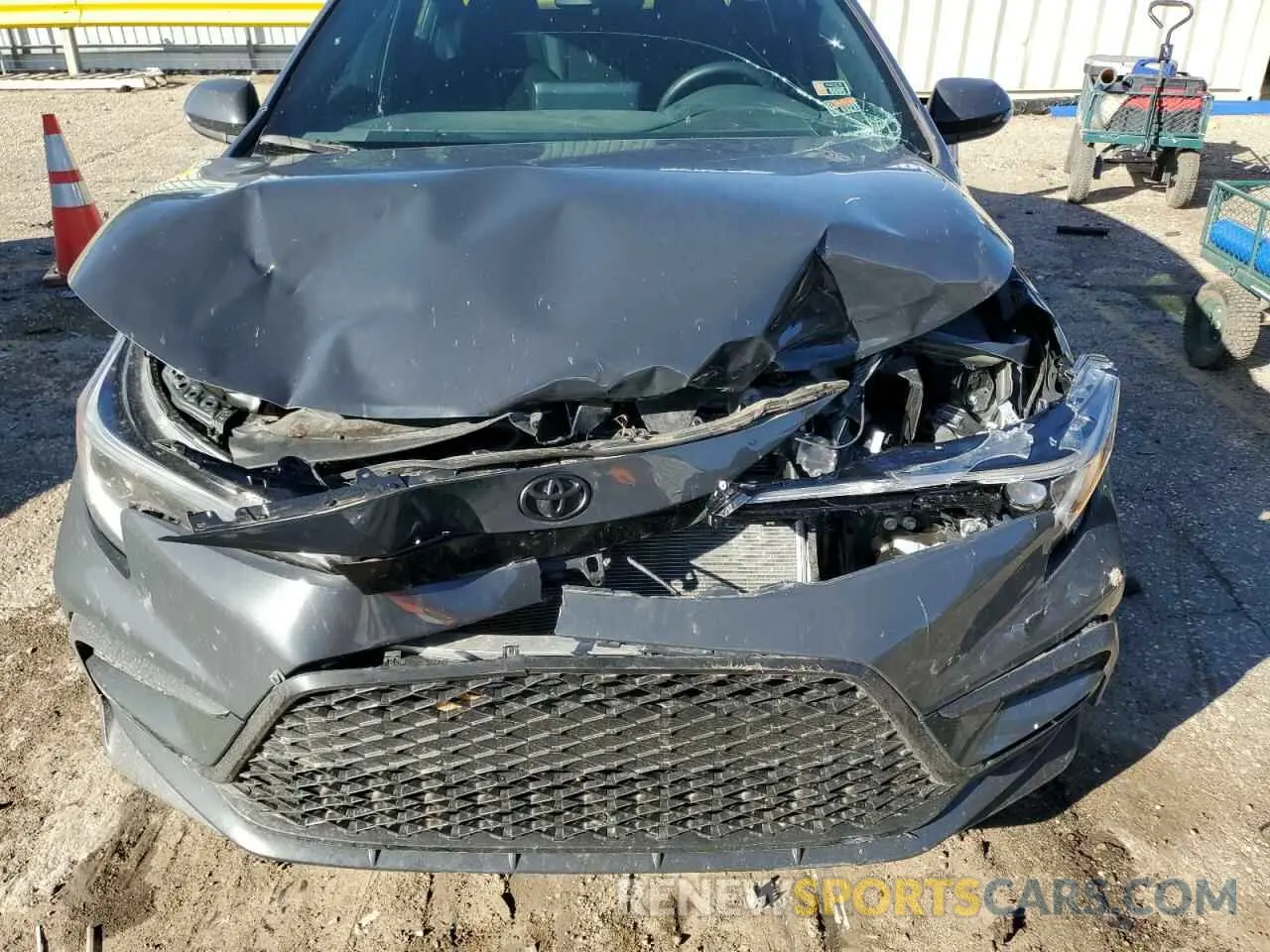 12 fotografías del automóvil dañado 5YFS4MCE3PP156142 TOYOTA COROLLA 2023