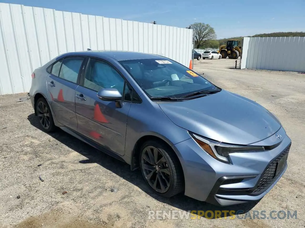 4 fotografías del automóvil dañado 5YFS4MCE3PP161177 TOYOTA COROLLA 2023