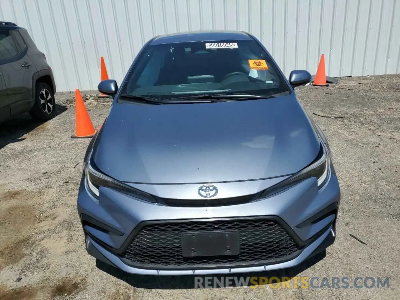 5 fotografías del automóvil dañado 5YFS4MCE3PP161177 TOYOTA COROLLA 2023