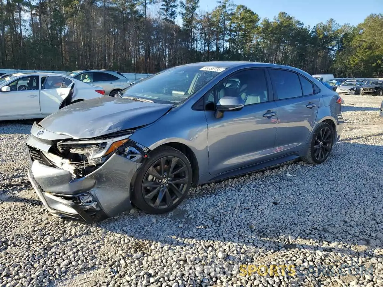 1 fotografías del automóvil dañado 5YFS4MCE3PP163074 TOYOTA COROLLA 2023
