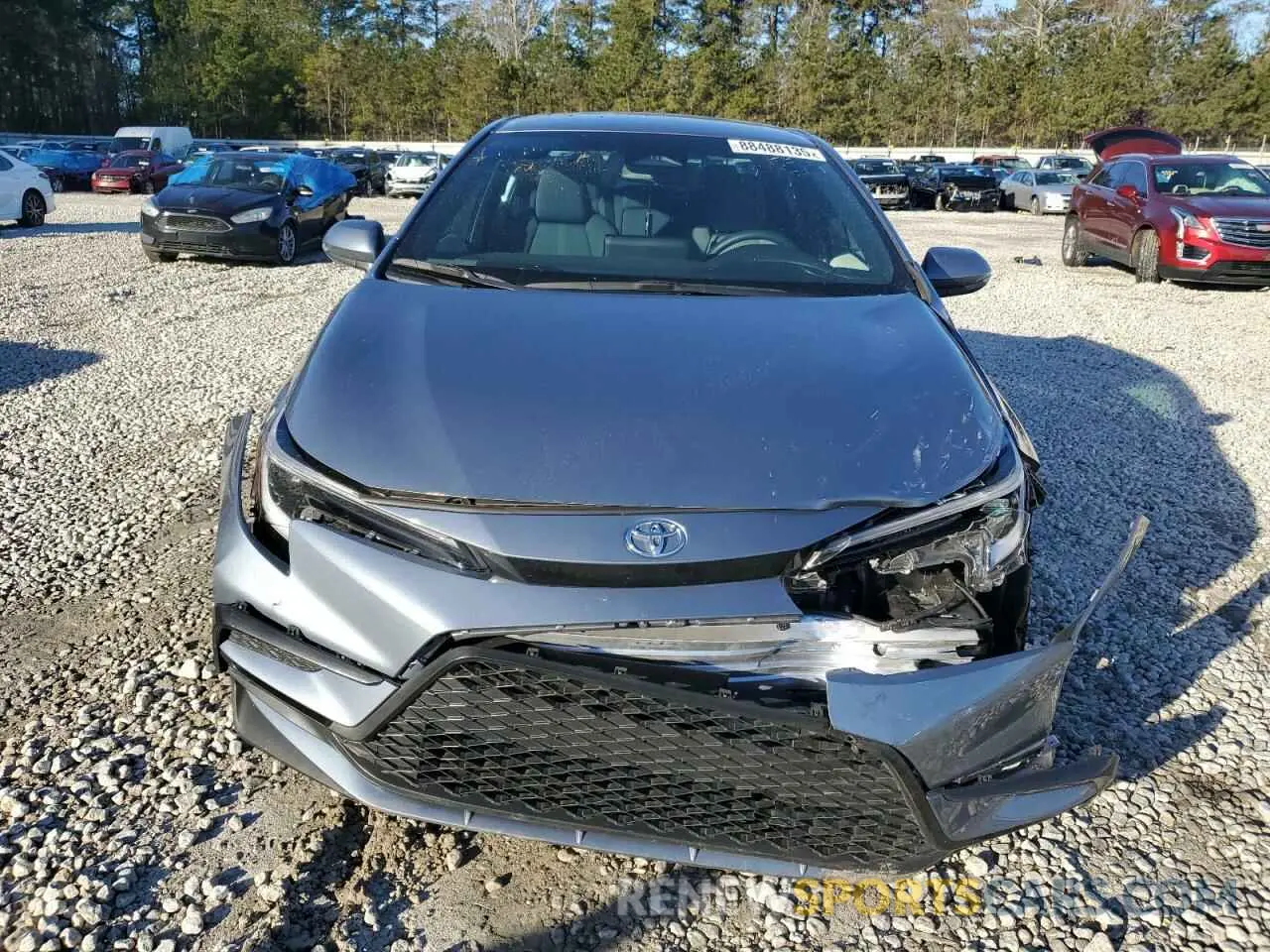 5 fotografías del automóvil dañado 5YFS4MCE3PP163074 TOYOTA COROLLA 2023