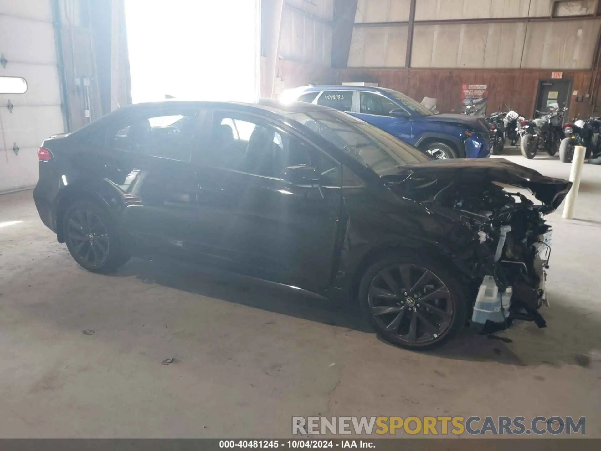 1 fotografías del automóvil dañado 5YFS4MCE3PP165505 TOYOTA COROLLA 2023