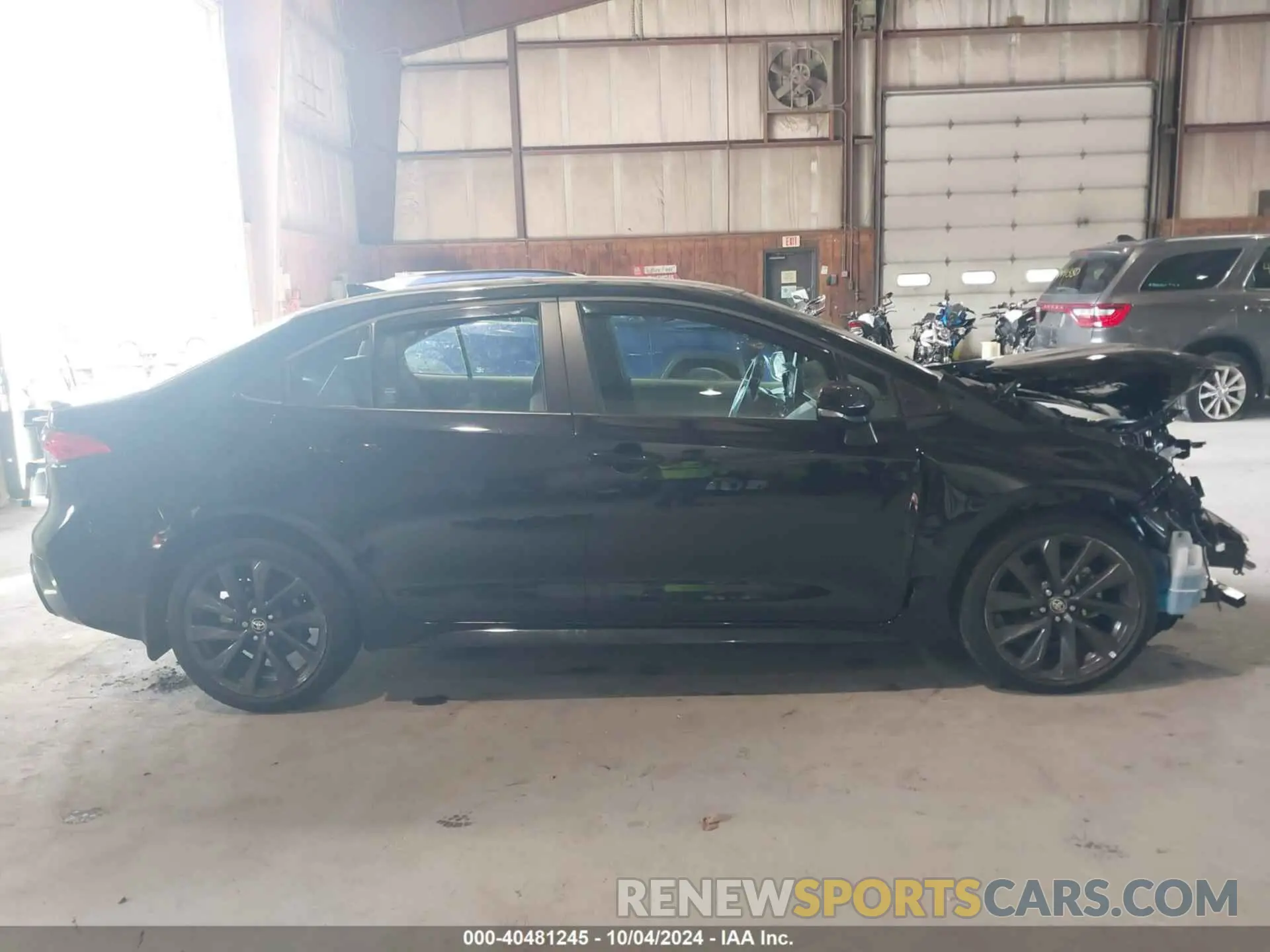 14 fotografías del automóvil dañado 5YFS4MCE3PP165505 TOYOTA COROLLA 2023