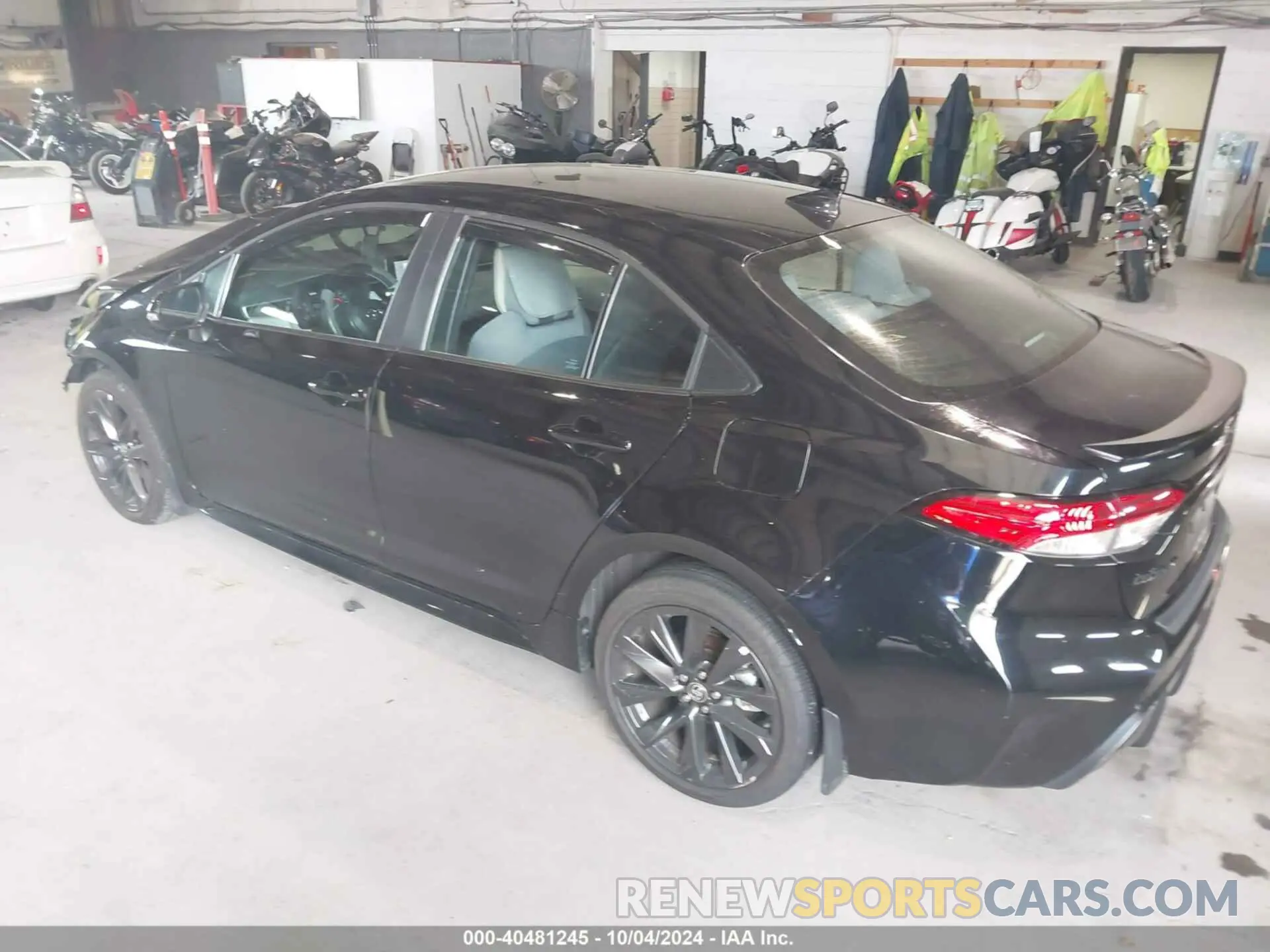 3 fotografías del automóvil dañado 5YFS4MCE3PP165505 TOYOTA COROLLA 2023