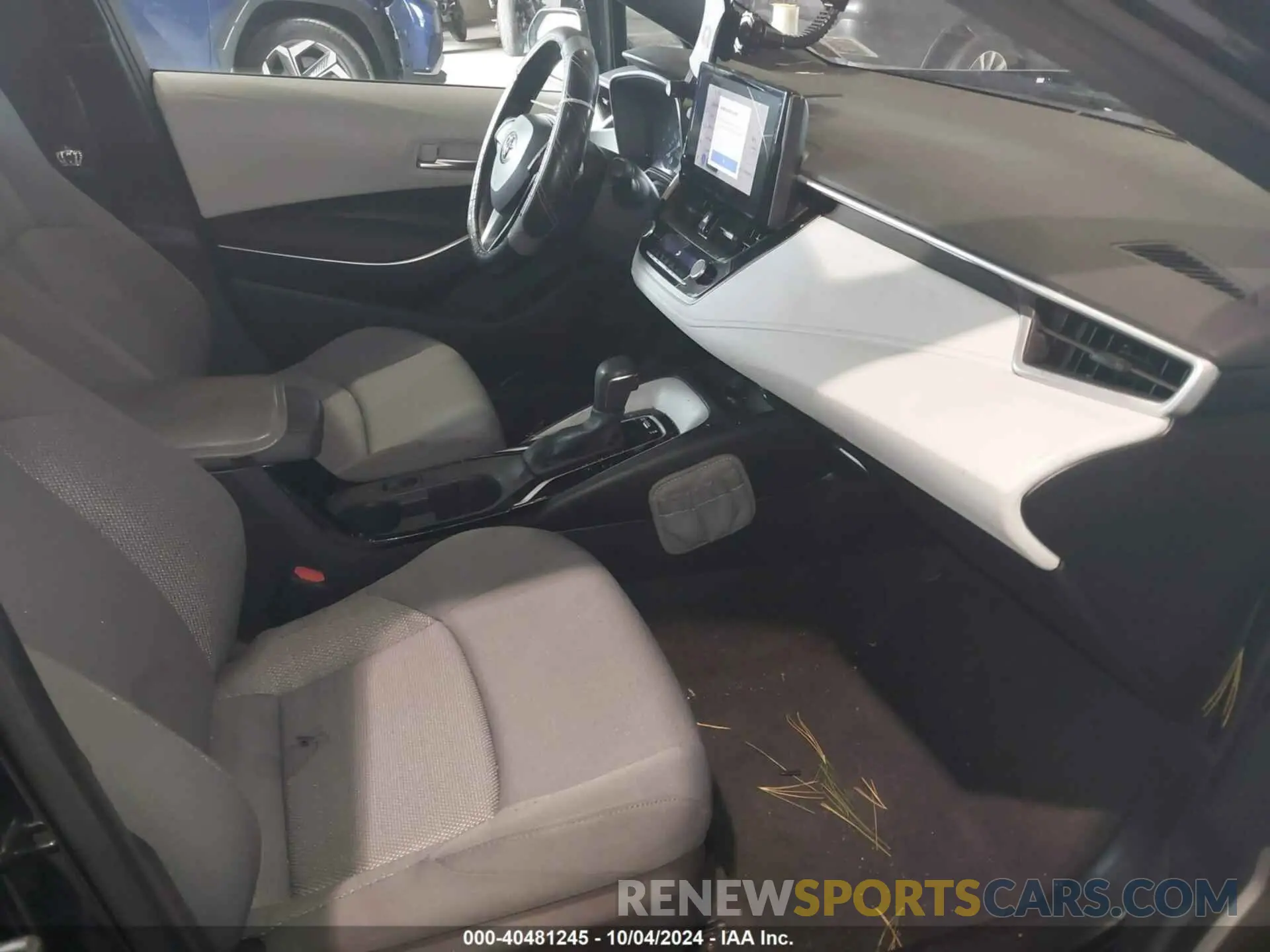 5 fotografías del automóvil dañado 5YFS4MCE3PP165505 TOYOTA COROLLA 2023