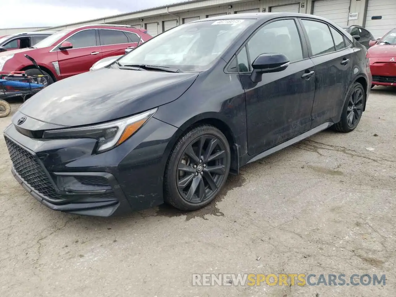 1 fotografías del automóvil dañado 5YFS4MCE3PP167190 TOYOTA COROLLA 2023