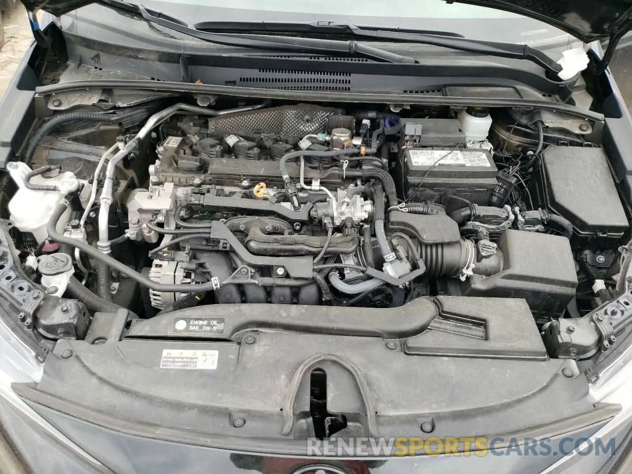11 fotografías del automóvil dañado 5YFS4MCE3PP167190 TOYOTA COROLLA 2023