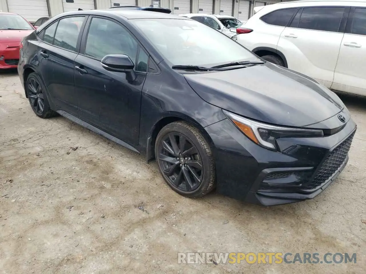 4 fotografías del automóvil dañado 5YFS4MCE3PP167190 TOYOTA COROLLA 2023