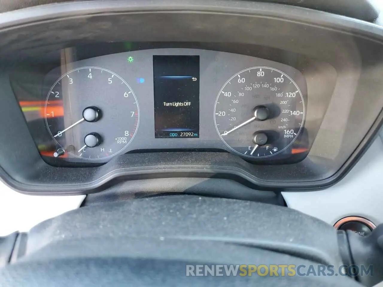 9 fotografías del automóvil dañado 5YFS4MCE3PP167190 TOYOTA COROLLA 2023