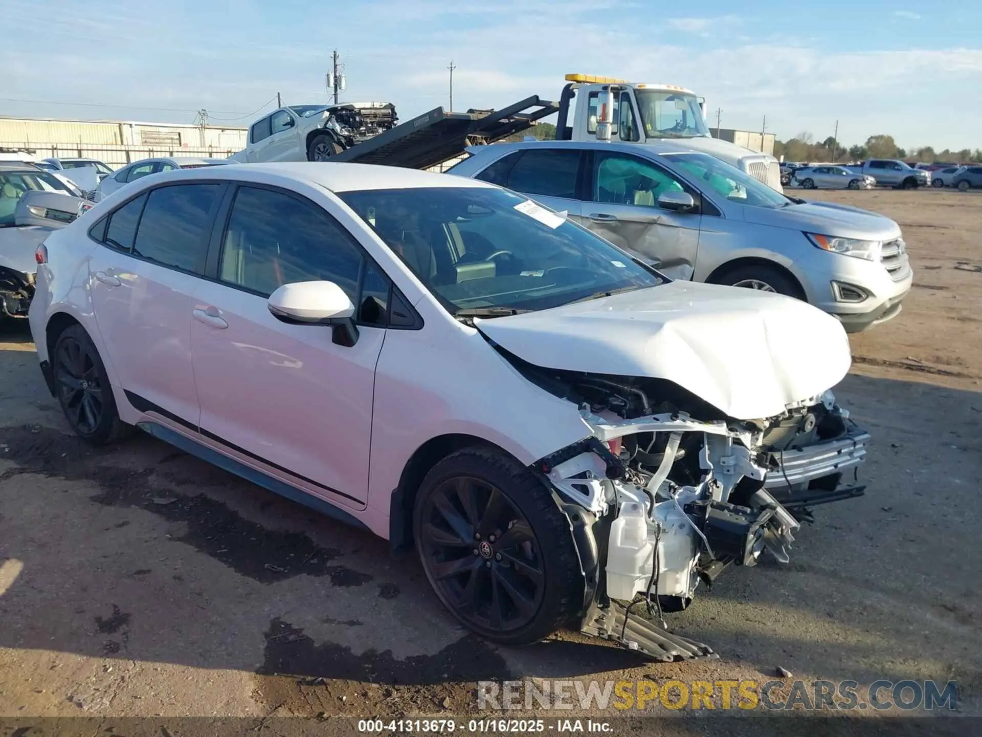 1 fotografías del automóvil dañado 5YFS4MCE4PP139639 TOYOTA COROLLA 2023