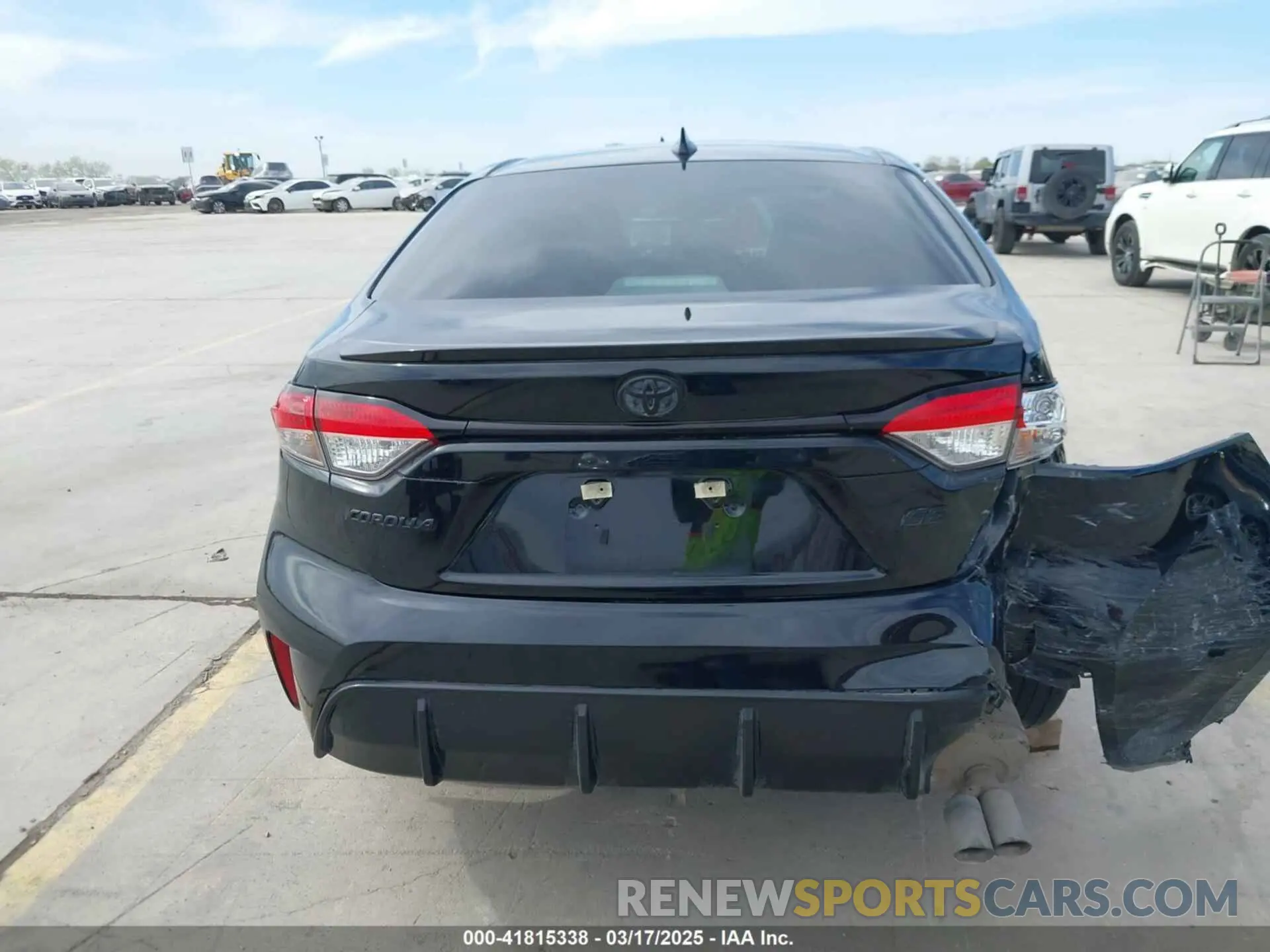 15 fotografías del automóvil dañado 5YFS4MCE4PP157719 TOYOTA COROLLA 2023