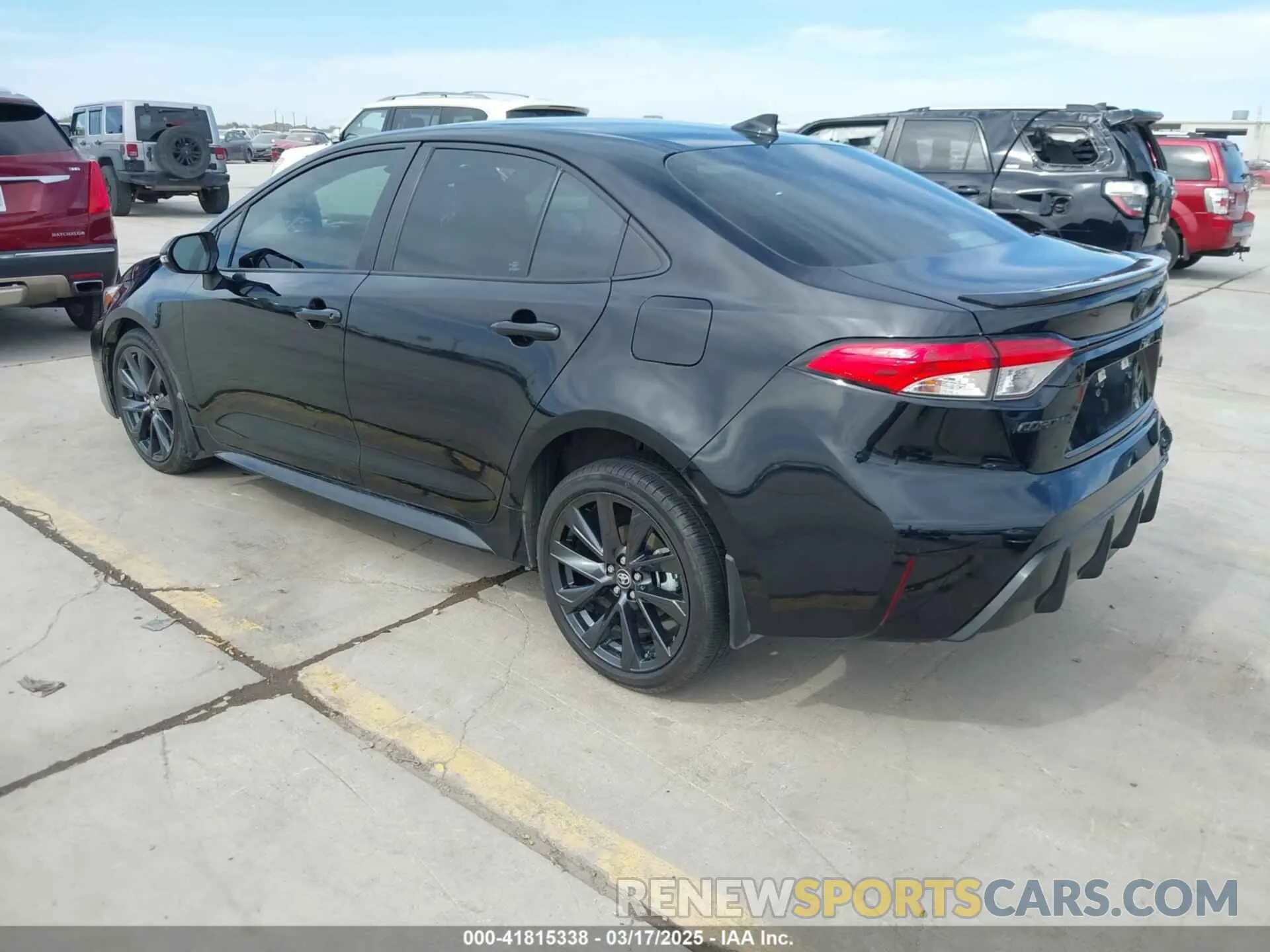 3 fotografías del automóvil dañado 5YFS4MCE4PP157719 TOYOTA COROLLA 2023