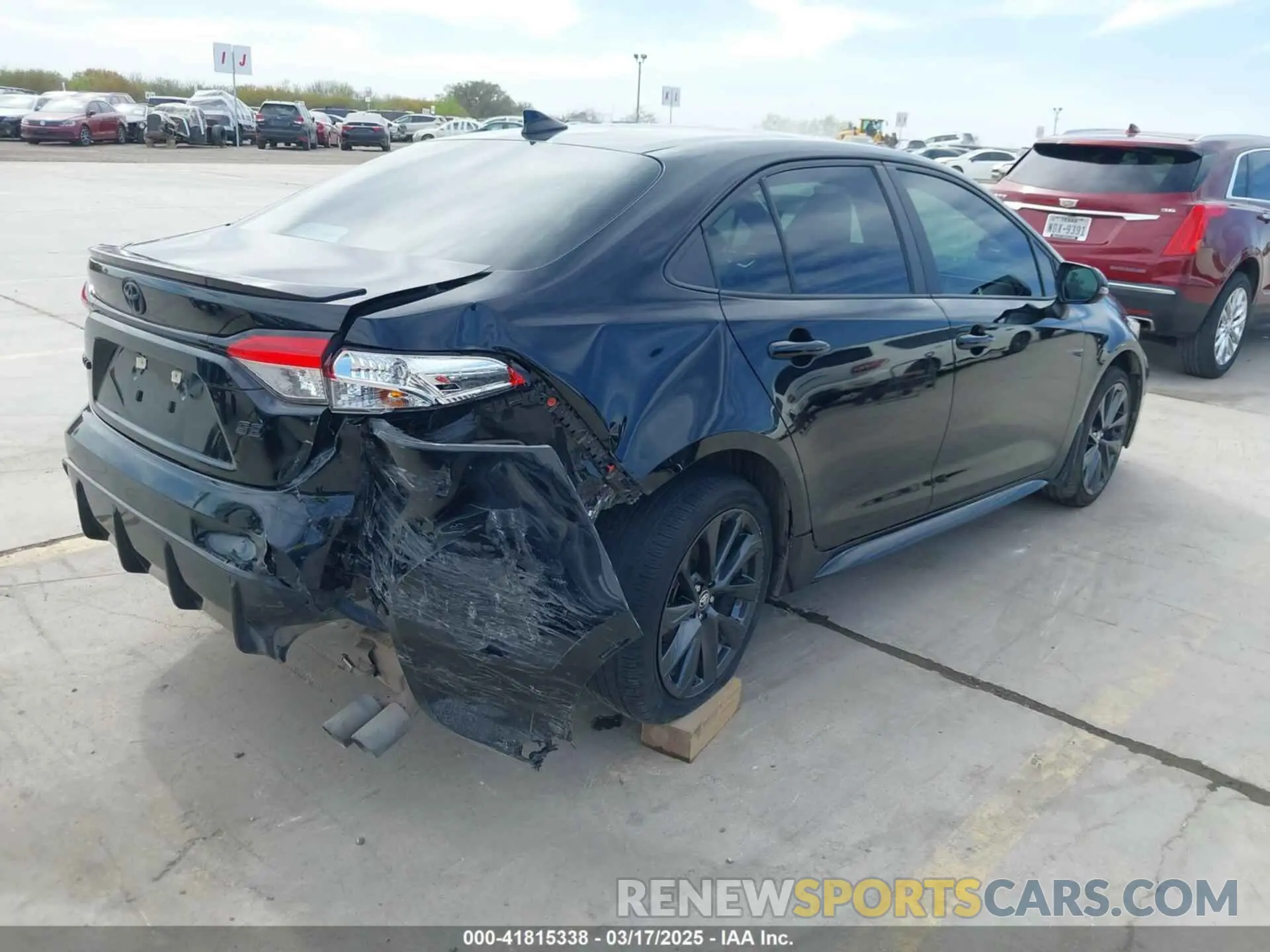 4 fotografías del automóvil dañado 5YFS4MCE4PP157719 TOYOTA COROLLA 2023
