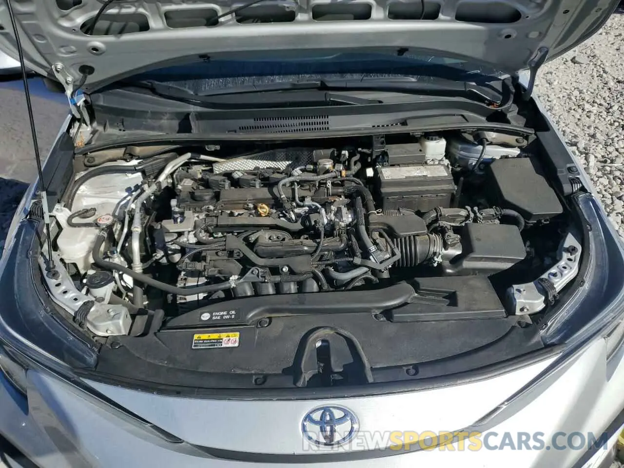 11 fotografías del automóvil dañado 5YFS4MCE4PP163374 TOYOTA COROLLA 2023