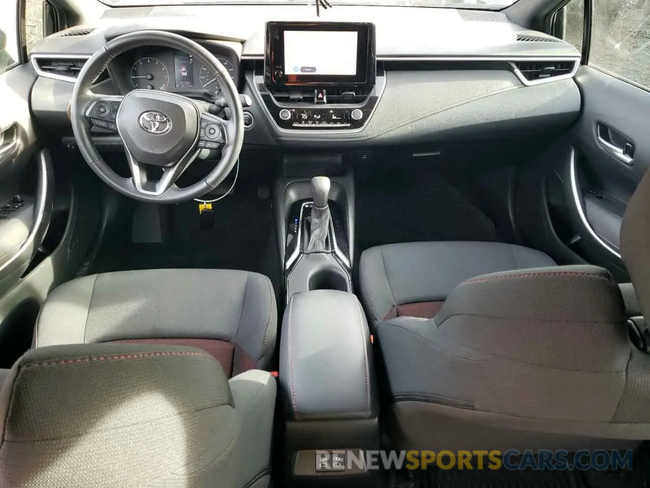 8 fotografías del automóvil dañado 5YFS4MCE5PP142453 TOYOTA COROLLA 2023