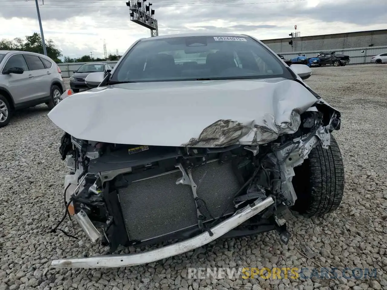 5 fotografías del automóvil dañado 5YFS4MCE5PP144381 TOYOTA COROLLA 2023