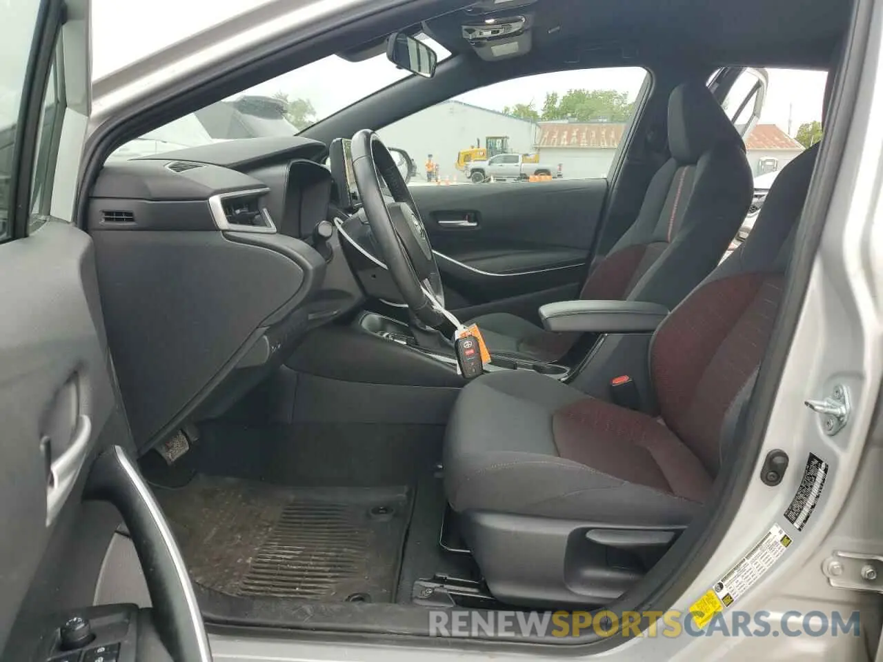 7 fotografías del automóvil dañado 5YFS4MCE5PP144381 TOYOTA COROLLA 2023