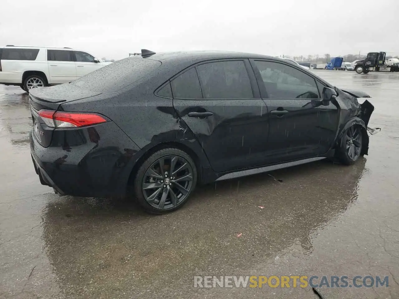 3 fotografías del automóvil dañado 5YFS4MCE5PP154778 TOYOTA COROLLA 2023