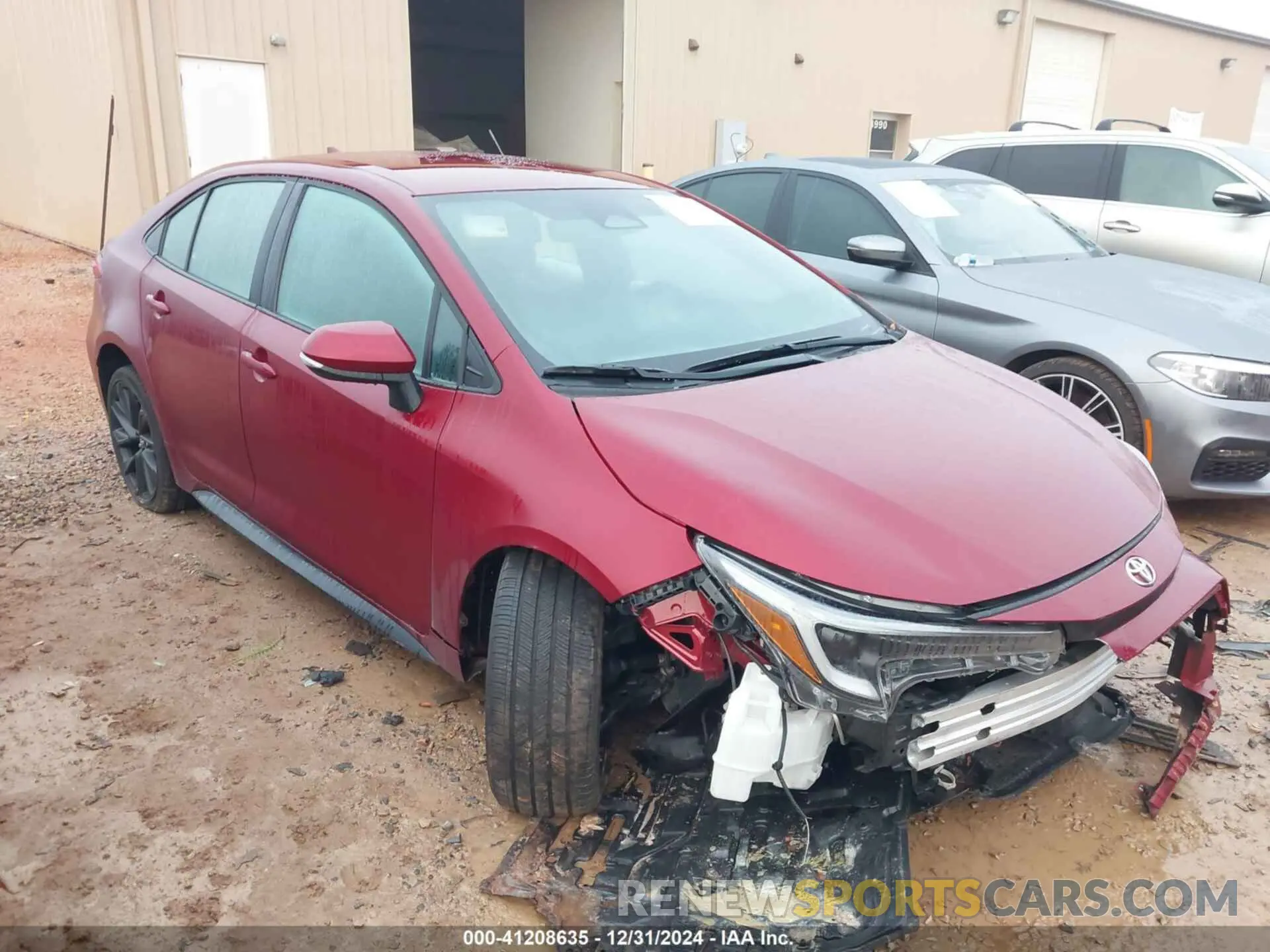 1 fotografías del automóvil dañado 5YFS4MCE6PP139741 TOYOTA COROLLA 2023