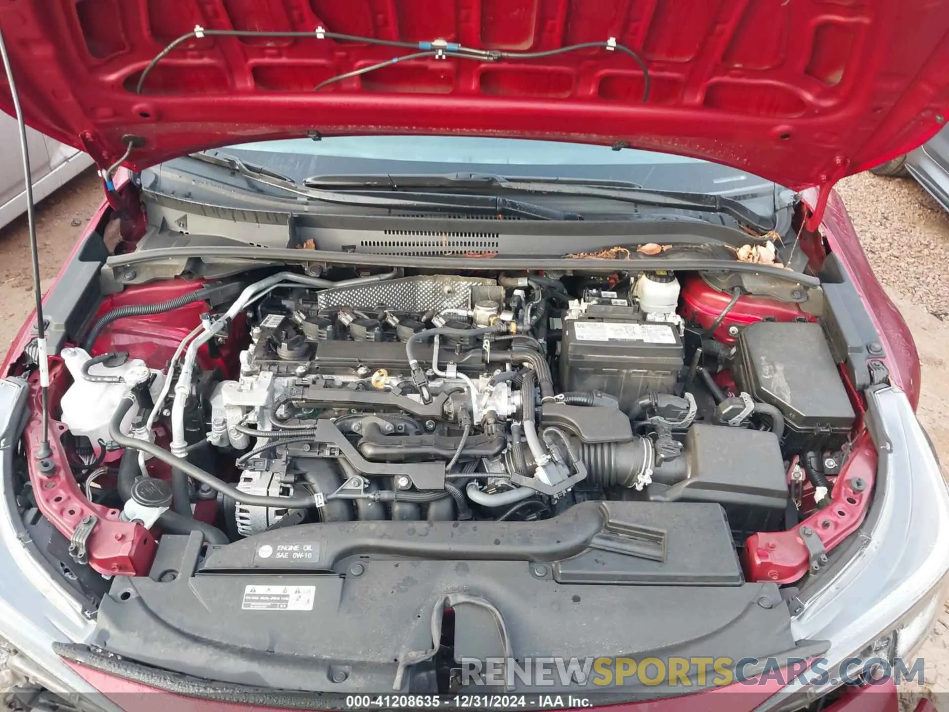 10 fotografías del automóvil dañado 5YFS4MCE6PP139741 TOYOTA COROLLA 2023
