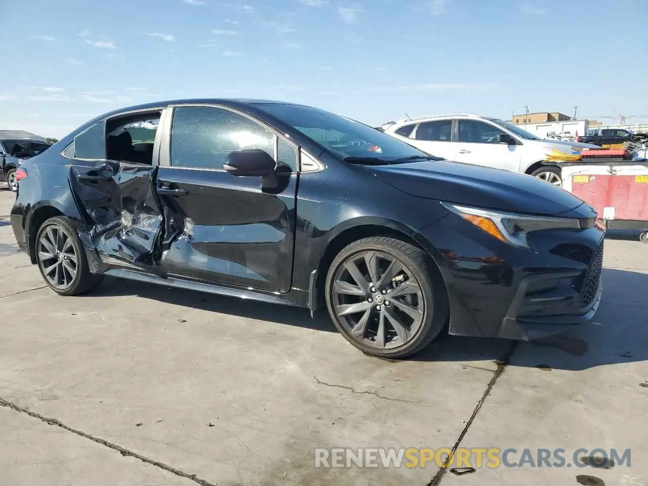 4 fotografías del automóvil dañado 5YFS4MCE6PP141585 TOYOTA COROLLA 2023