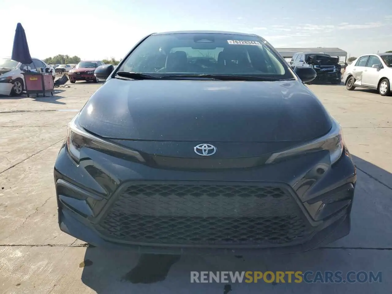 5 fotografías del automóvil dañado 5YFS4MCE6PP141585 TOYOTA COROLLA 2023