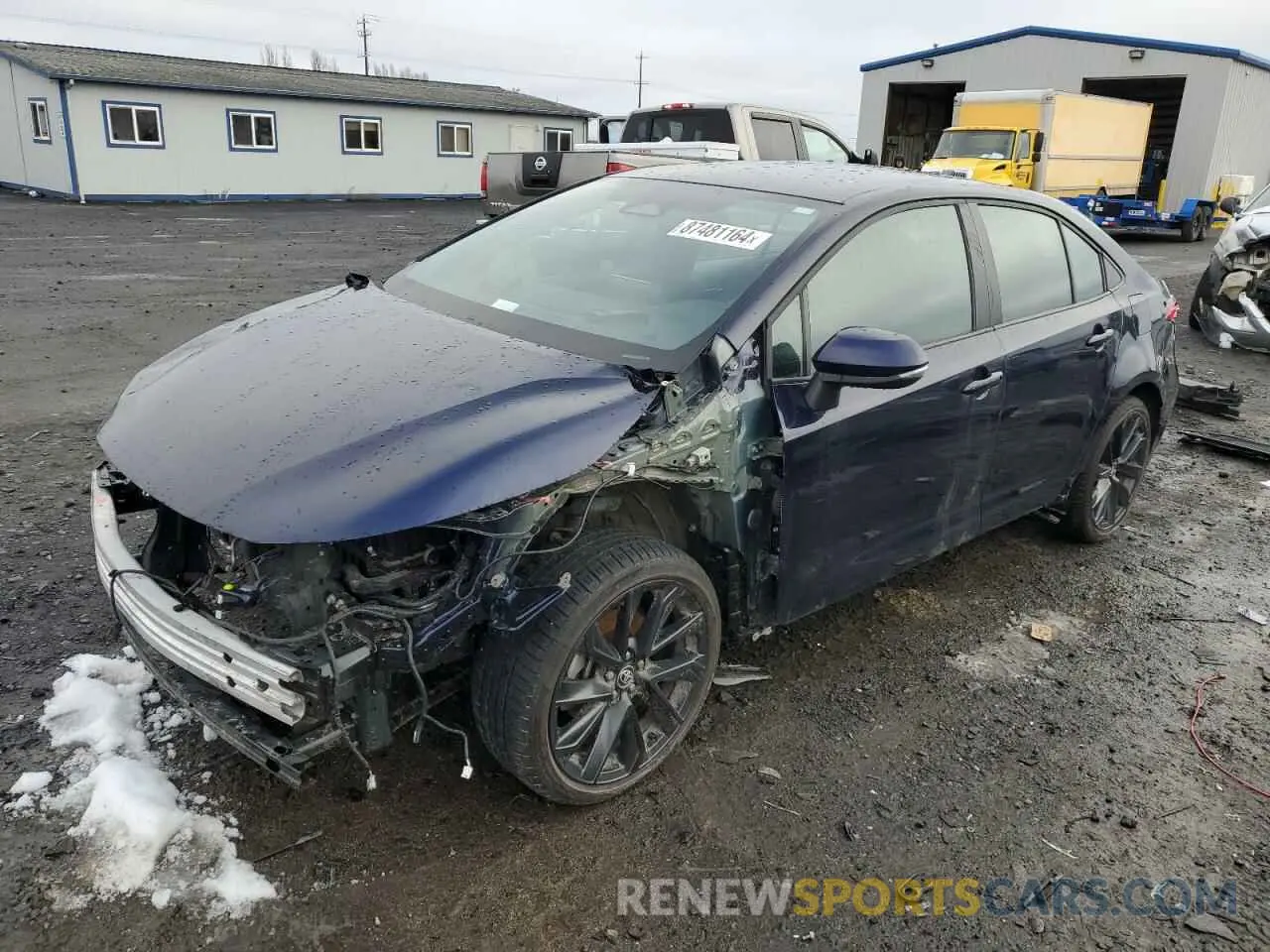 1 fotografías del automóvil dañado 5YFS4MCE6PP142235 TOYOTA COROLLA 2023