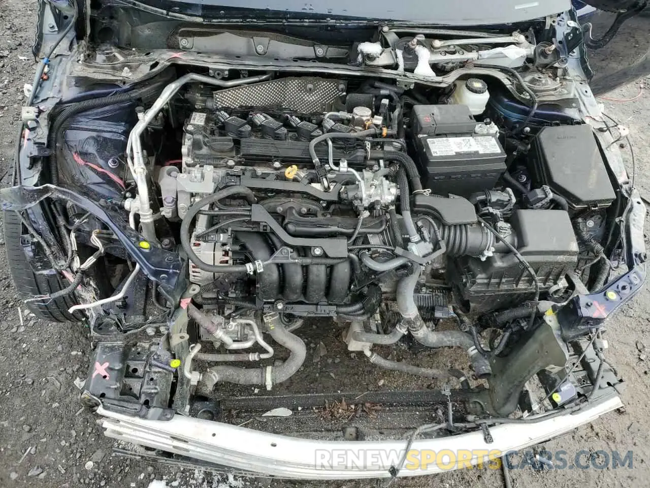 11 fotografías del automóvil dañado 5YFS4MCE6PP142235 TOYOTA COROLLA 2023