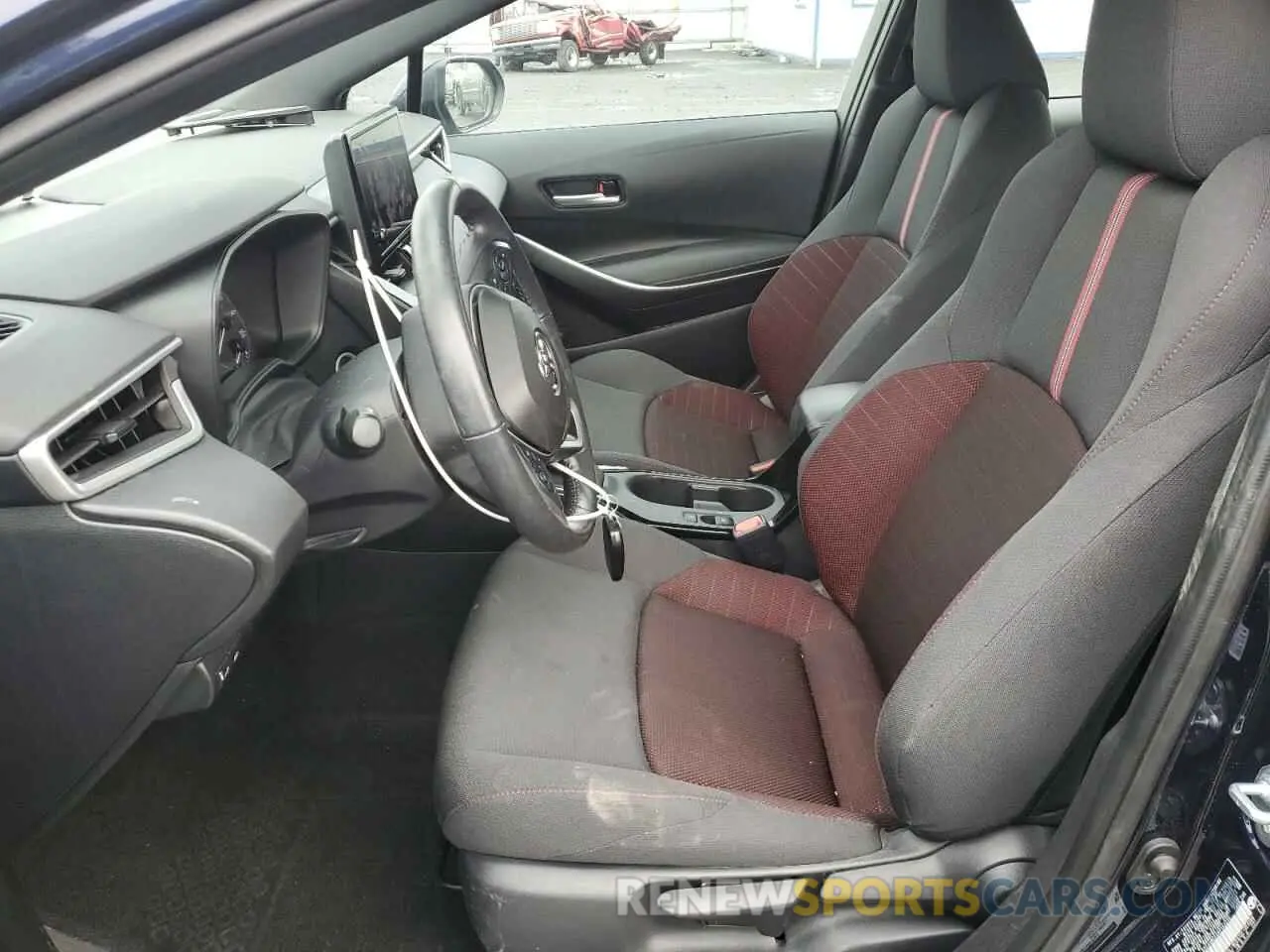 7 fotografías del automóvil dañado 5YFS4MCE6PP142235 TOYOTA COROLLA 2023