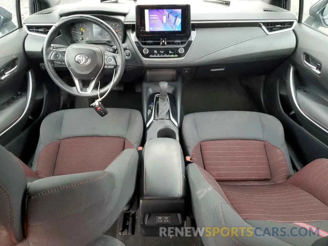 8 fotografías del automóvil dañado 5YFS4MCE6PP142235 TOYOTA COROLLA 2023