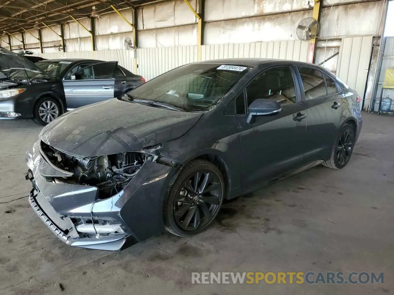 1 fotografías del automóvil dañado 5YFS4MCE6PP147936 TOYOTA COROLLA 2023