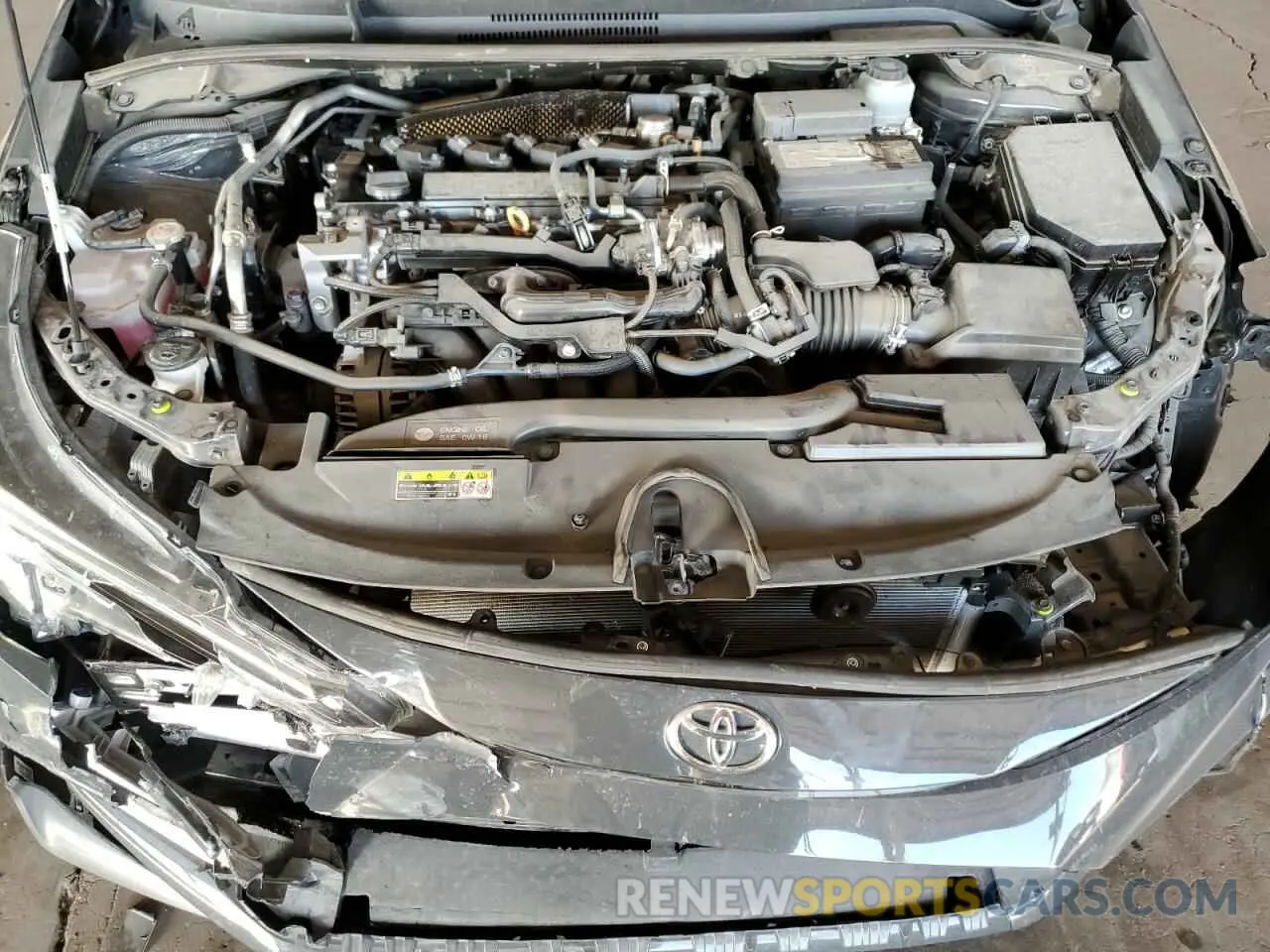 11 fotografías del automóvil dañado 5YFS4MCE6PP147936 TOYOTA COROLLA 2023