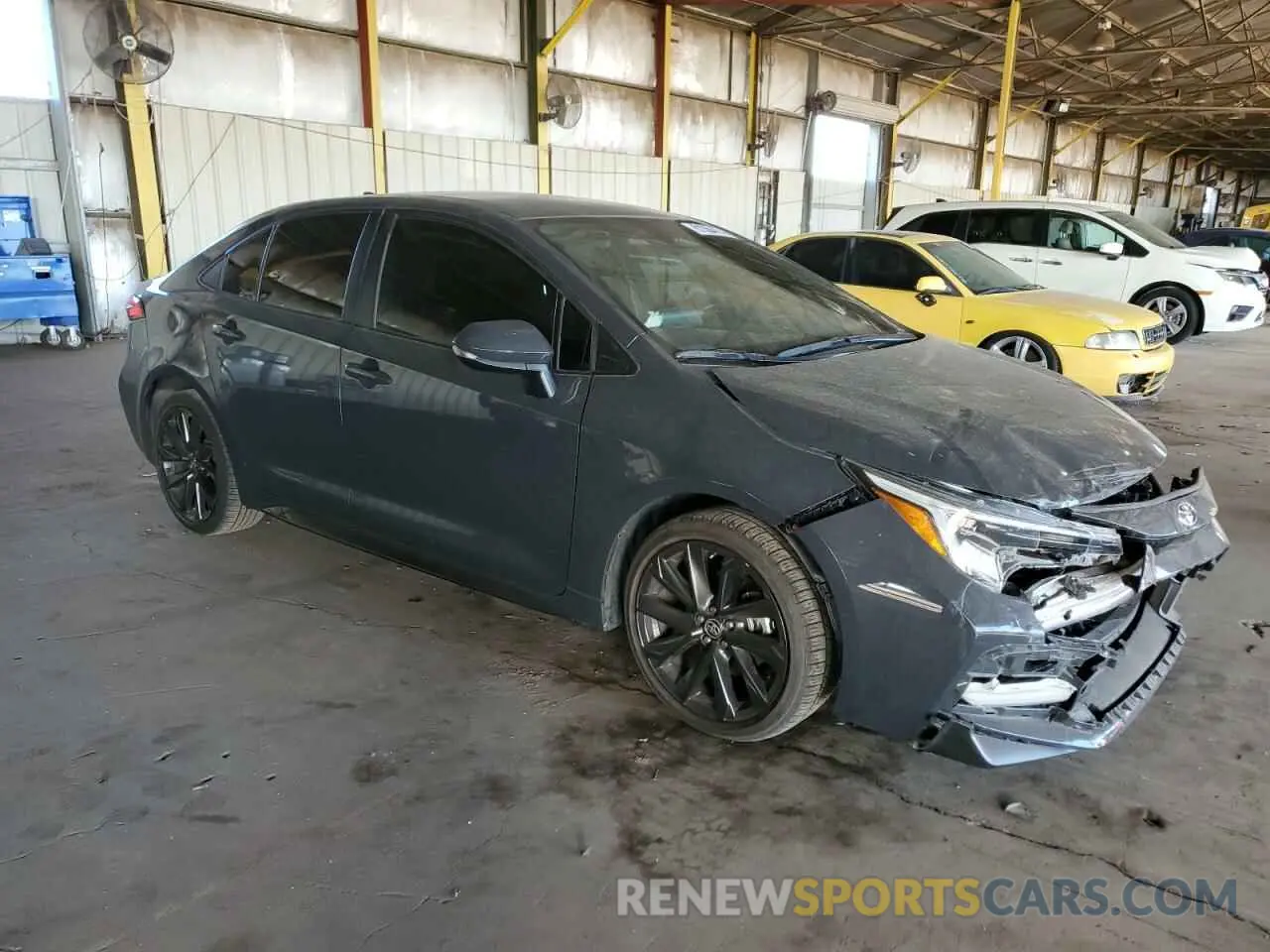 4 fotografías del automóvil dañado 5YFS4MCE6PP147936 TOYOTA COROLLA 2023