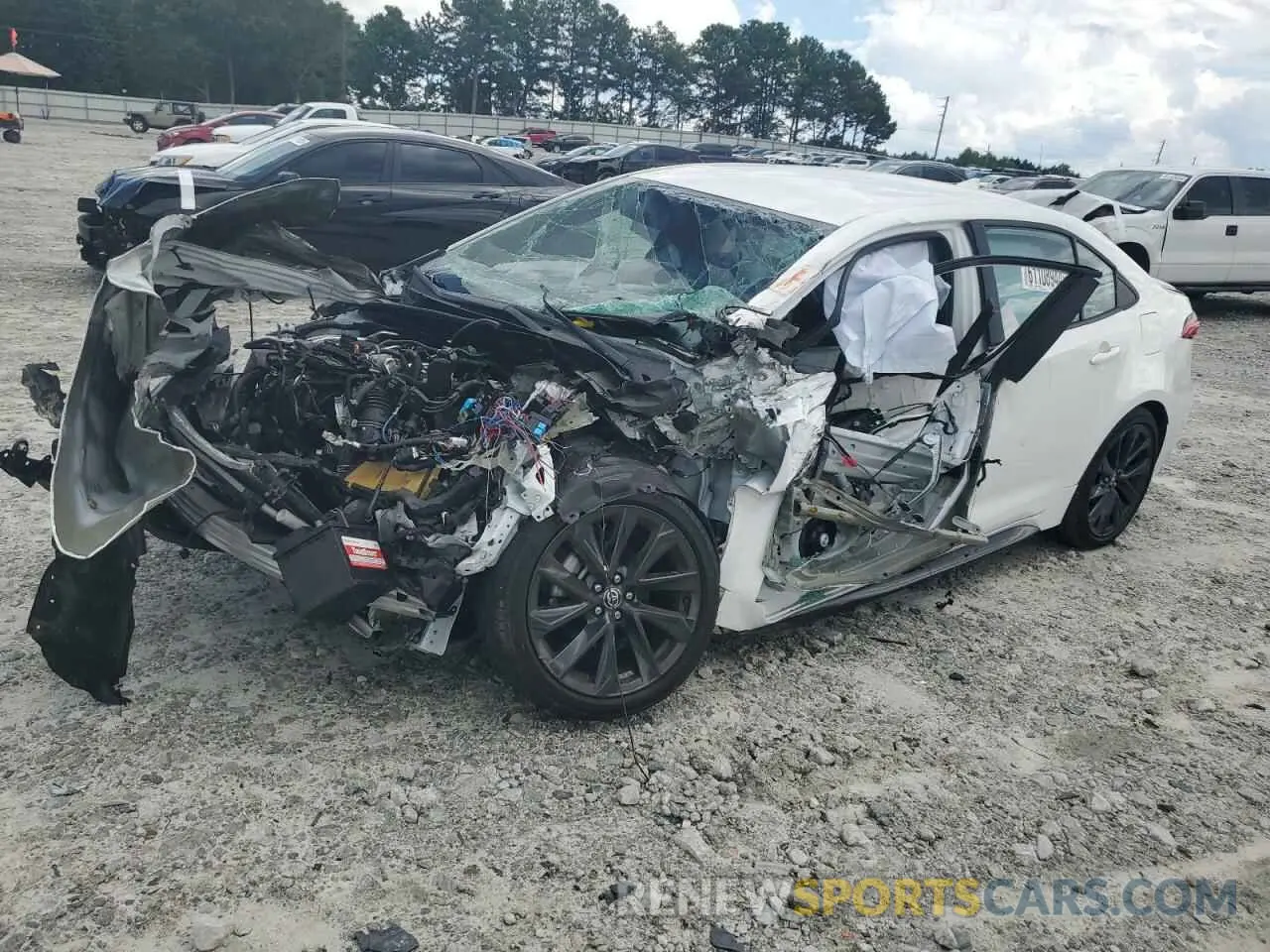 1 fotografías del automóvil dañado 5YFS4MCE6PP152120 TOYOTA COROLLA 2023
