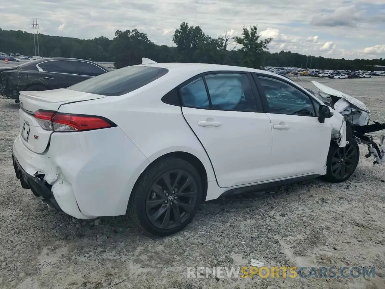 3 fotografías del automóvil dañado 5YFS4MCE6PP152120 TOYOTA COROLLA 2023