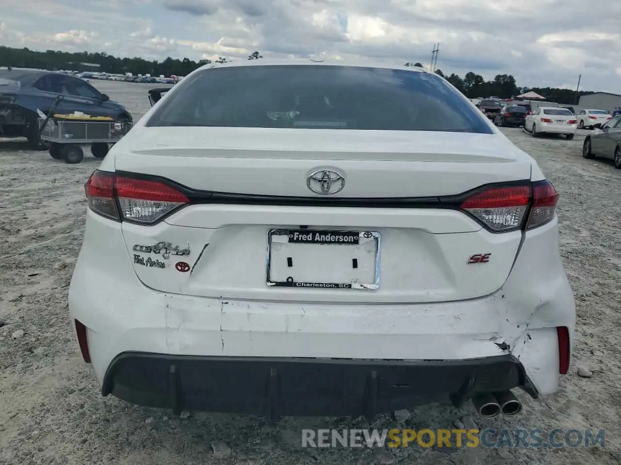 6 fotografías del automóvil dañado 5YFS4MCE6PP152120 TOYOTA COROLLA 2023