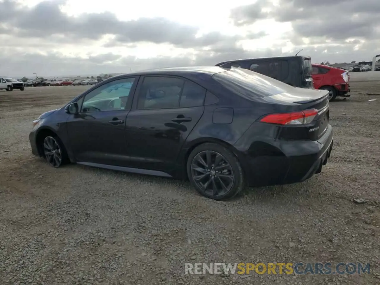 2 fotografías del automóvil dañado 5YFS4MCE6PP157768 TOYOTA COROLLA 2023