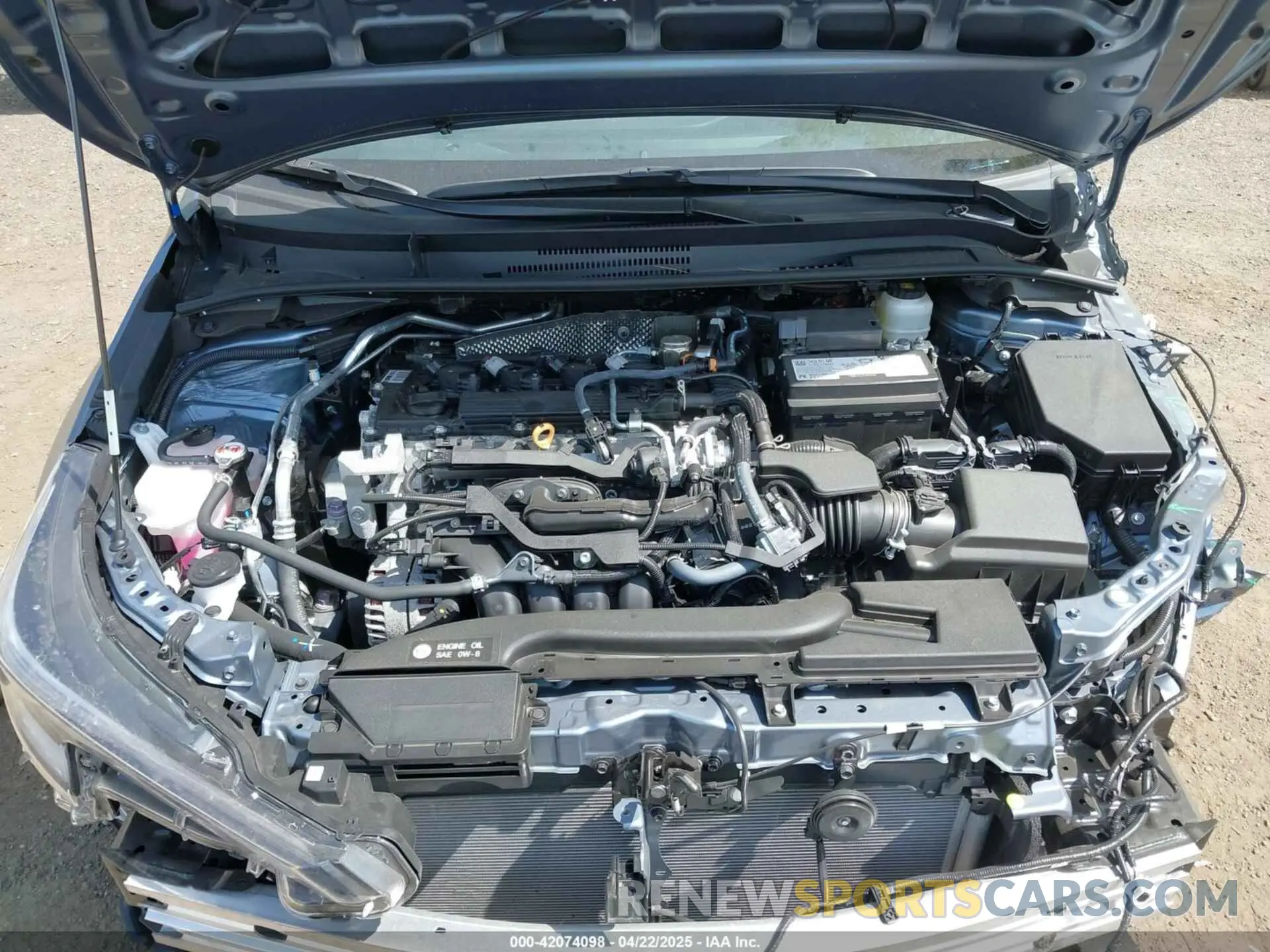 10 fotografías del automóvil dañado 5YFS4MCE6PP160069 TOYOTA COROLLA 2023