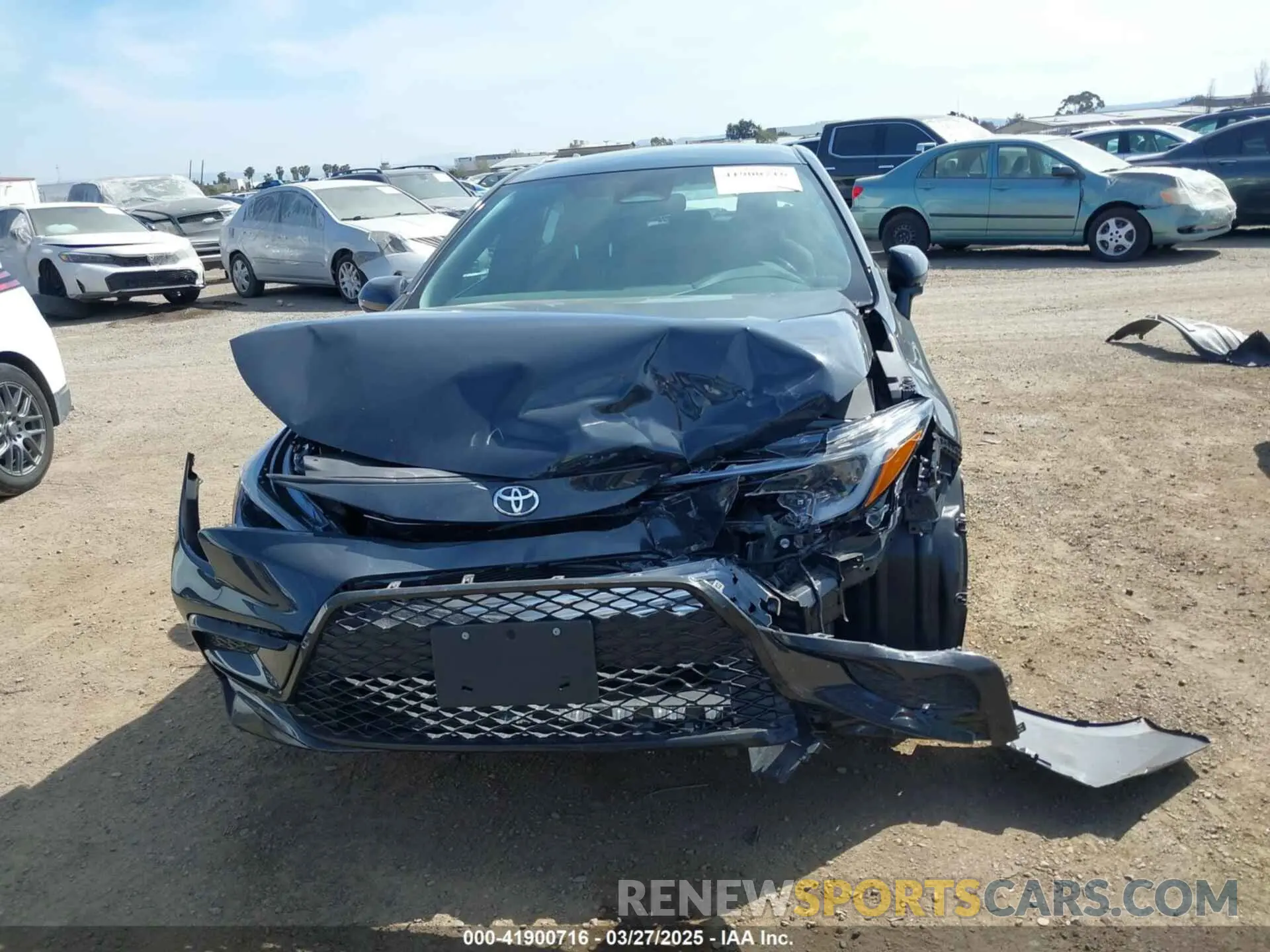 12 fotografías del automóvil dañado 5YFS4MCE6PP164350 TOYOTA COROLLA 2023