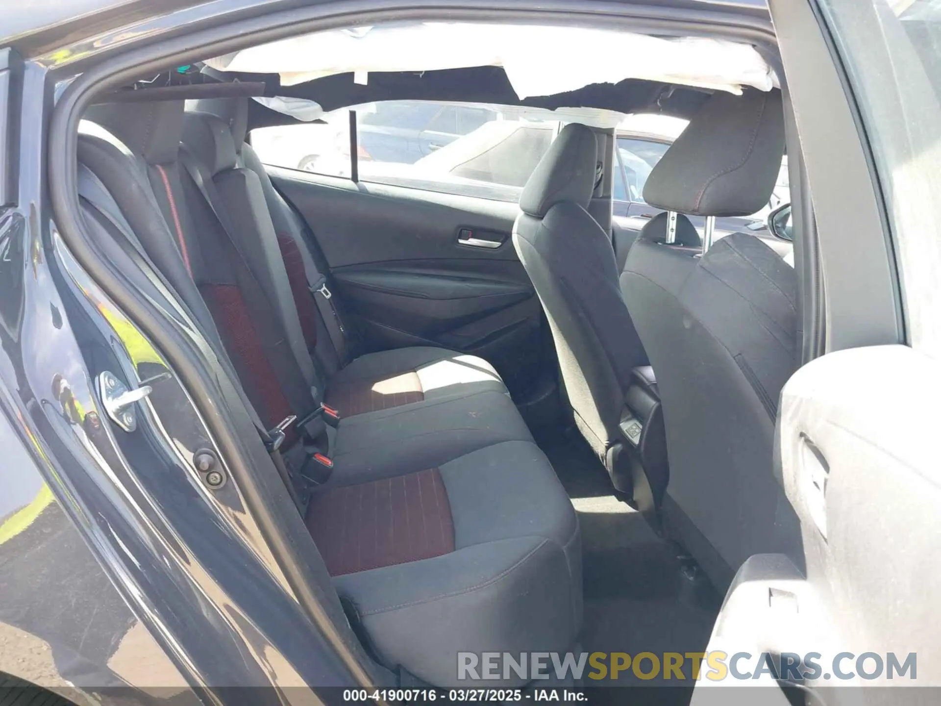 8 fotografías del automóvil dañado 5YFS4MCE6PP164350 TOYOTA COROLLA 2023