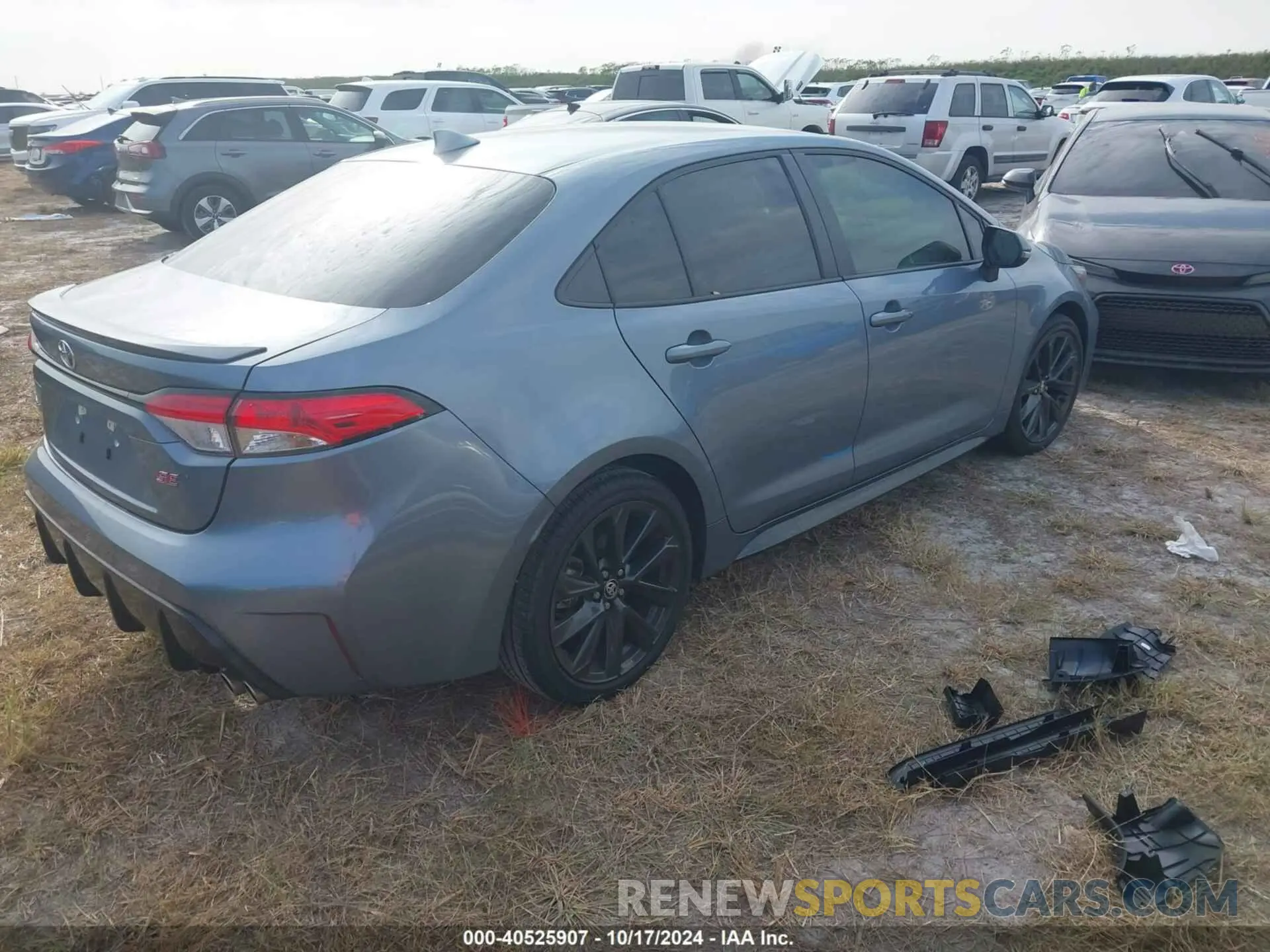 4 fotografías del automóvil dañado 5YFS4MCE6PP165885 TOYOTA COROLLA 2023