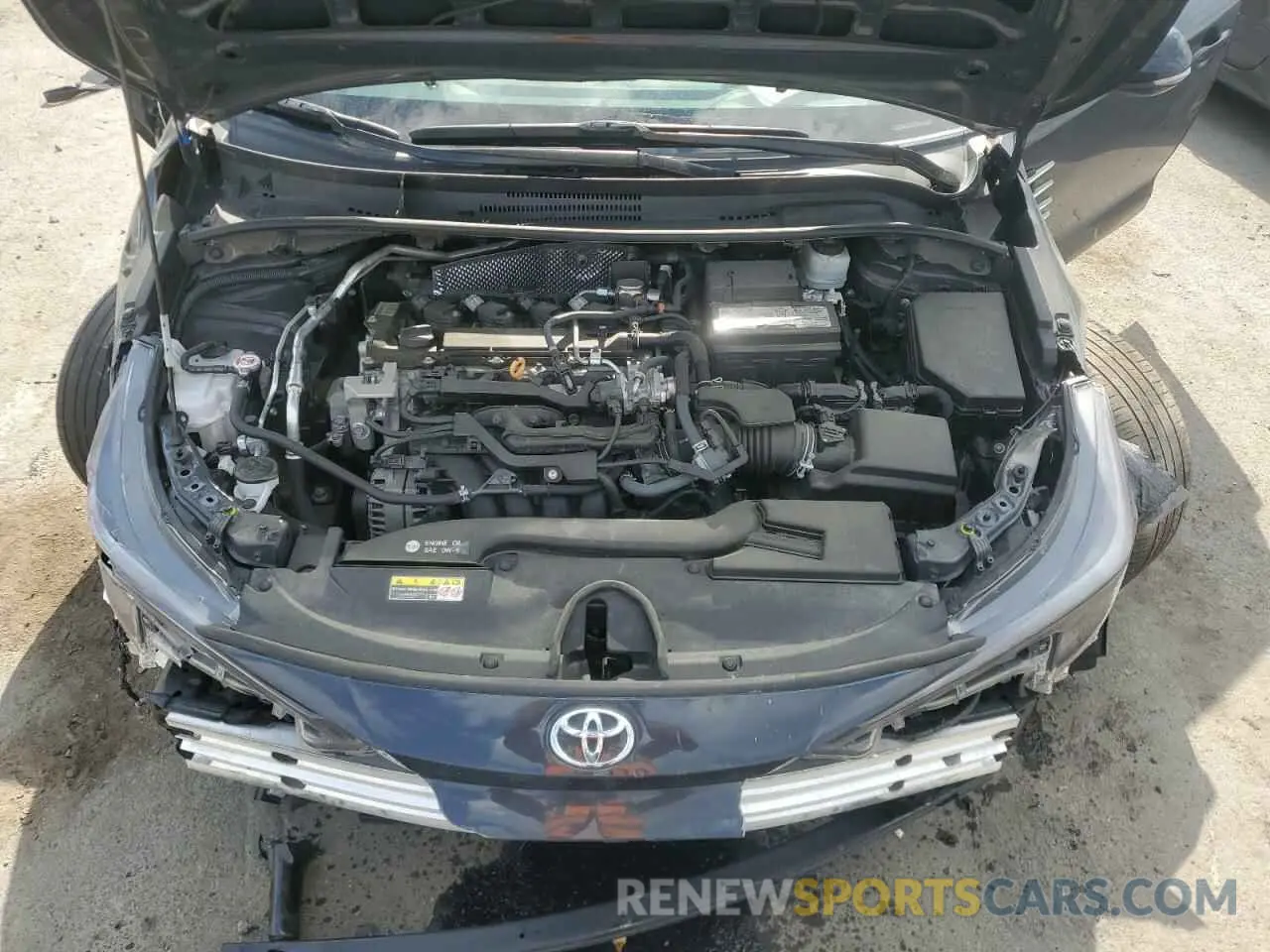 11 fotografías del automóvil dañado 5YFS4MCE6PP167832 TOYOTA COROLLA 2023