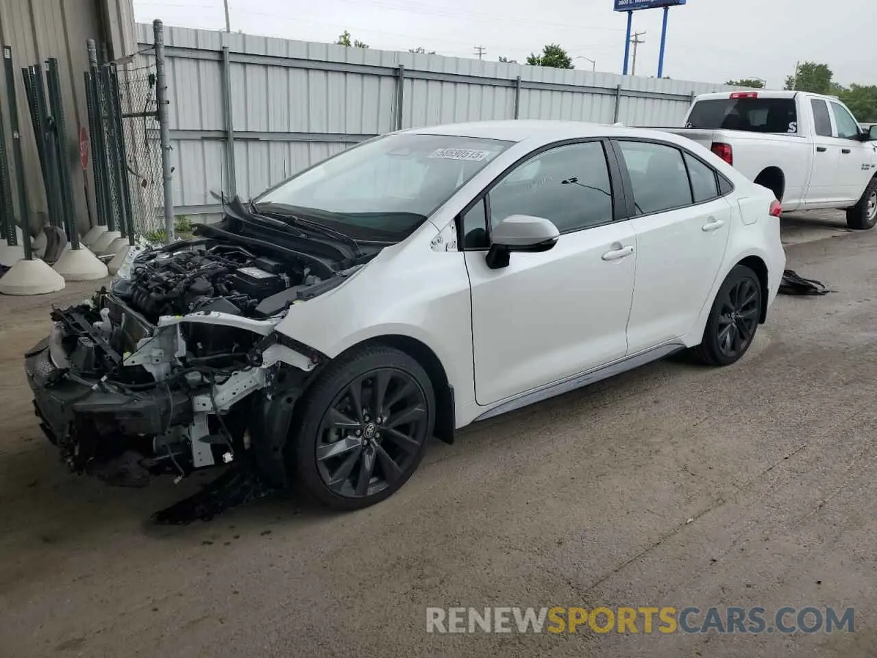 1 fotografías del automóvil dañado 5YFS4MCE7PP139652 TOYOTA COROLLA 2023