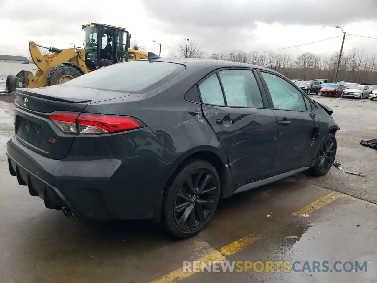 3 fotografías del automóvil dañado 5YFS4MCE7PP141904 TOYOTA COROLLA 2023